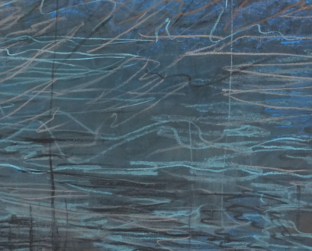 Artwork by Margaret Neill, Arietta 6, Made of Pastel and acrylic on paper 