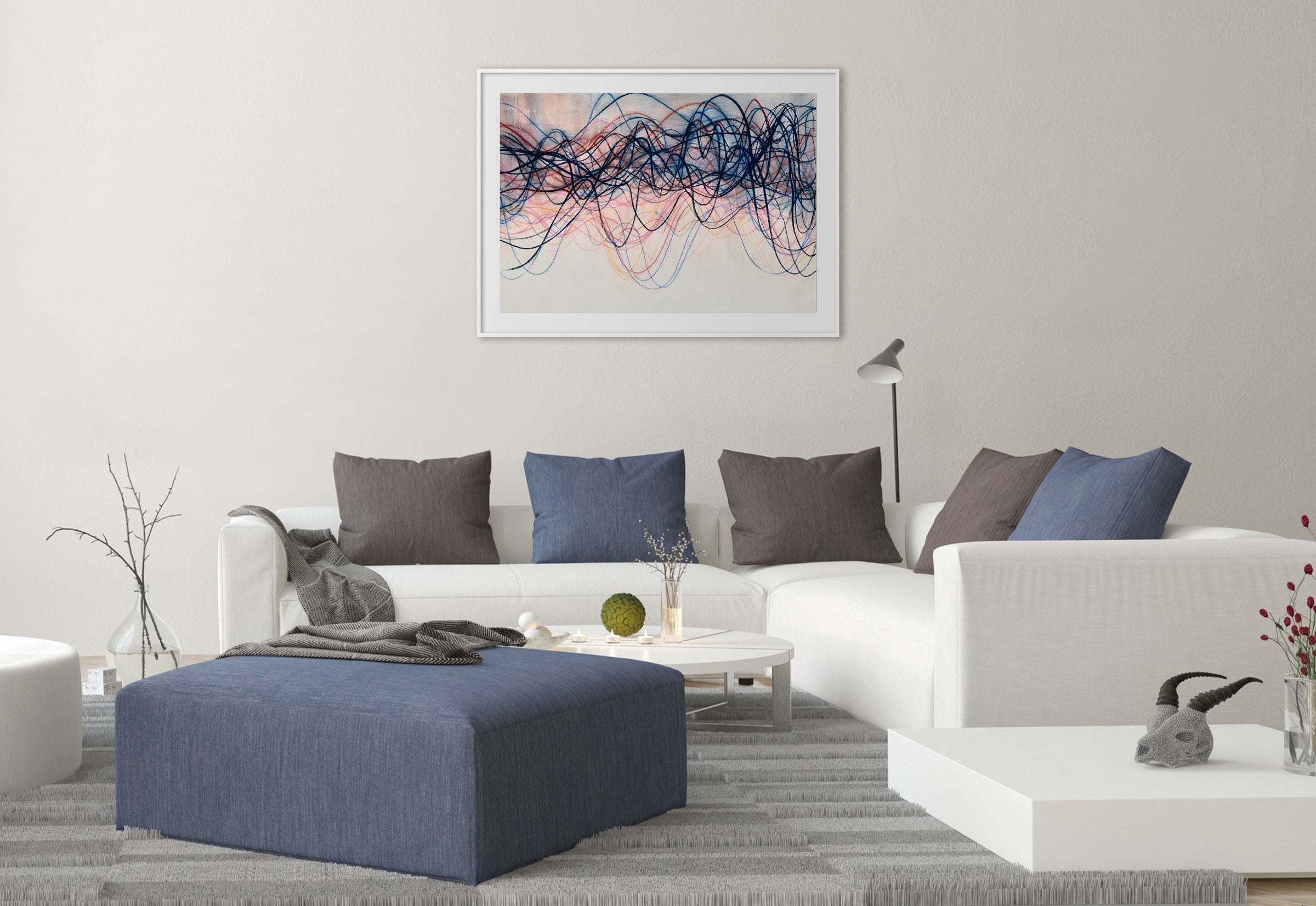 Artwork by Margaret Neill, Destination, Made of Pastel on paper 