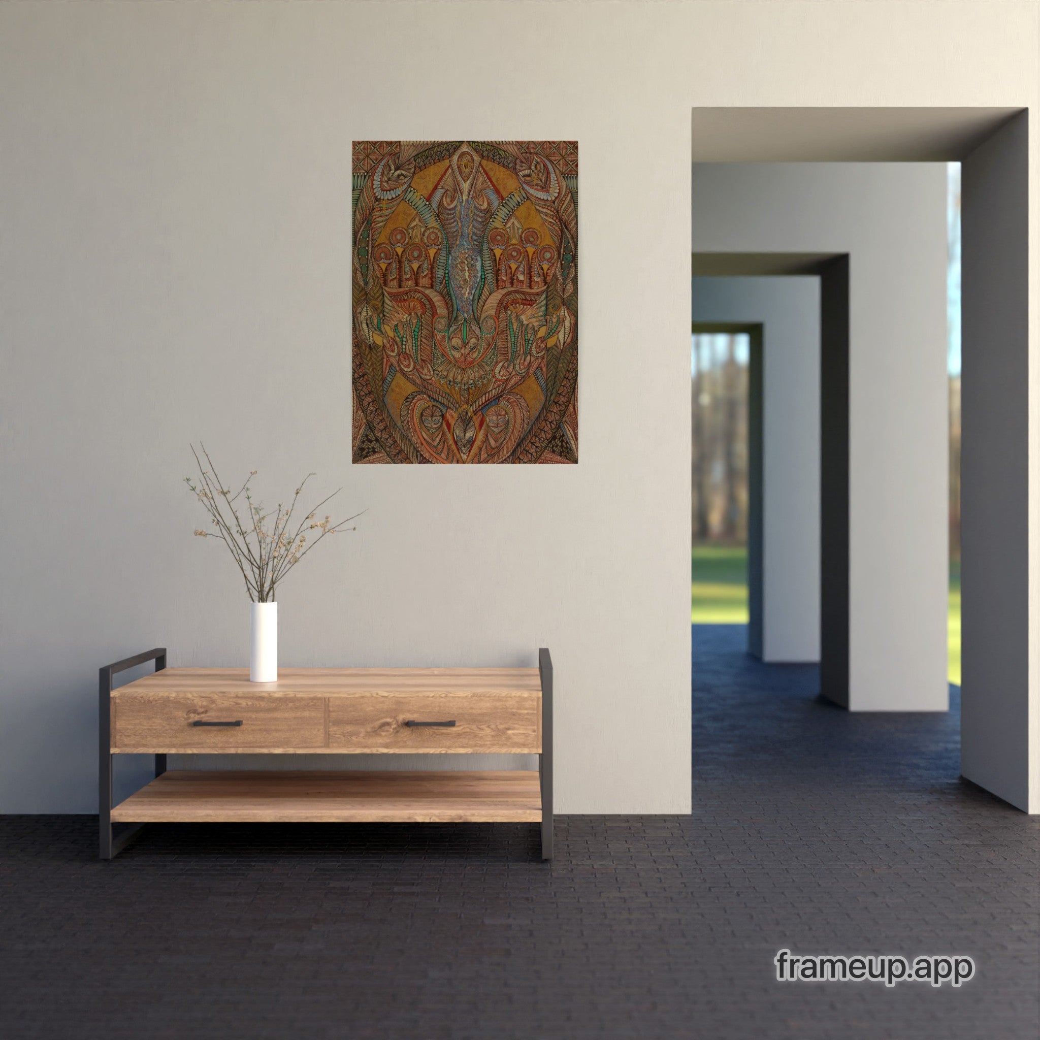 Artwork by Margot, Rigurdu enen, Made of Mixed media 