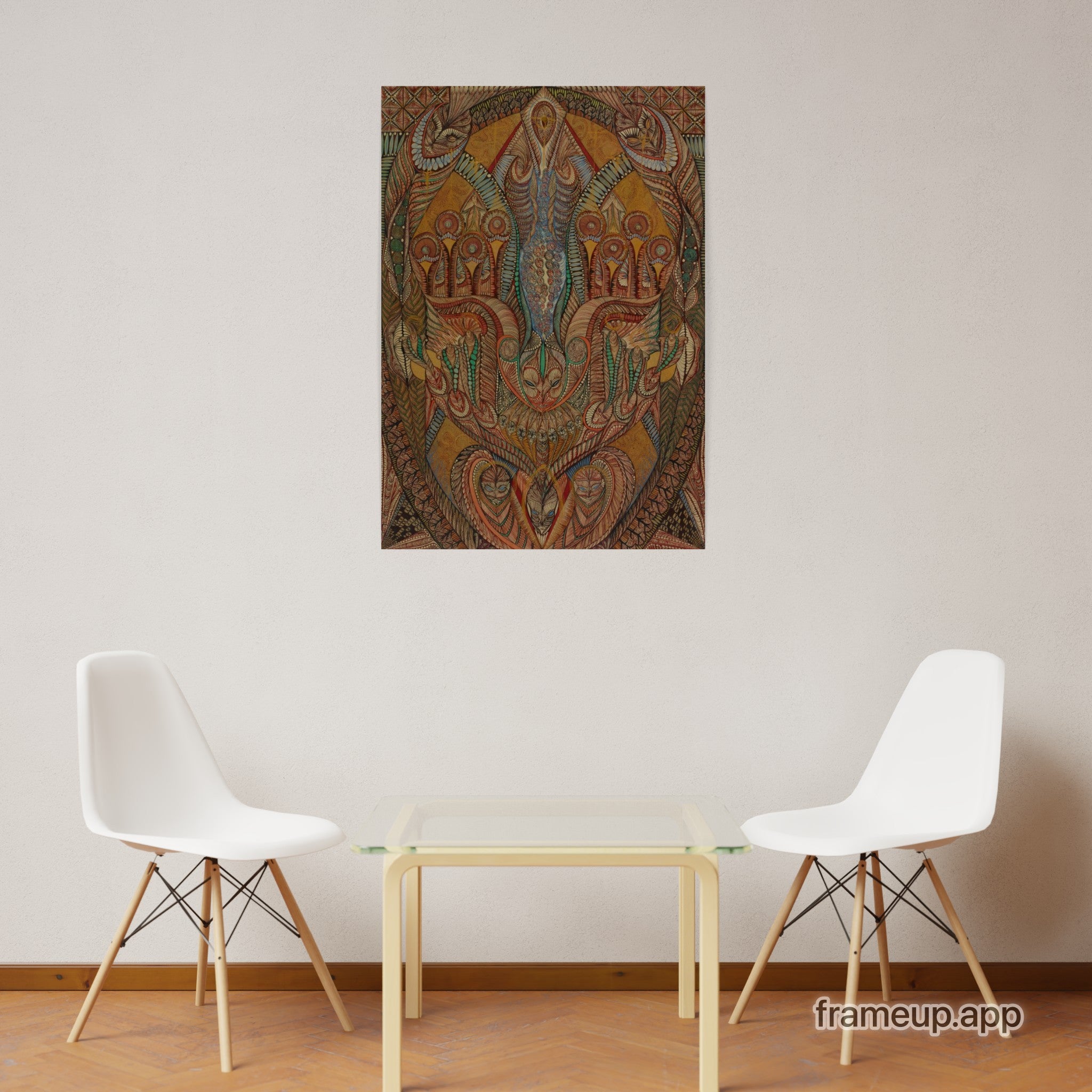 Artwork by Margot, Rigurdu enen, Made of Mixed media 