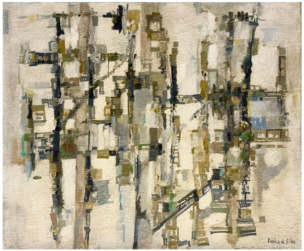 Composition by Maria Helena Vieira da Silva, circa 1953-1954