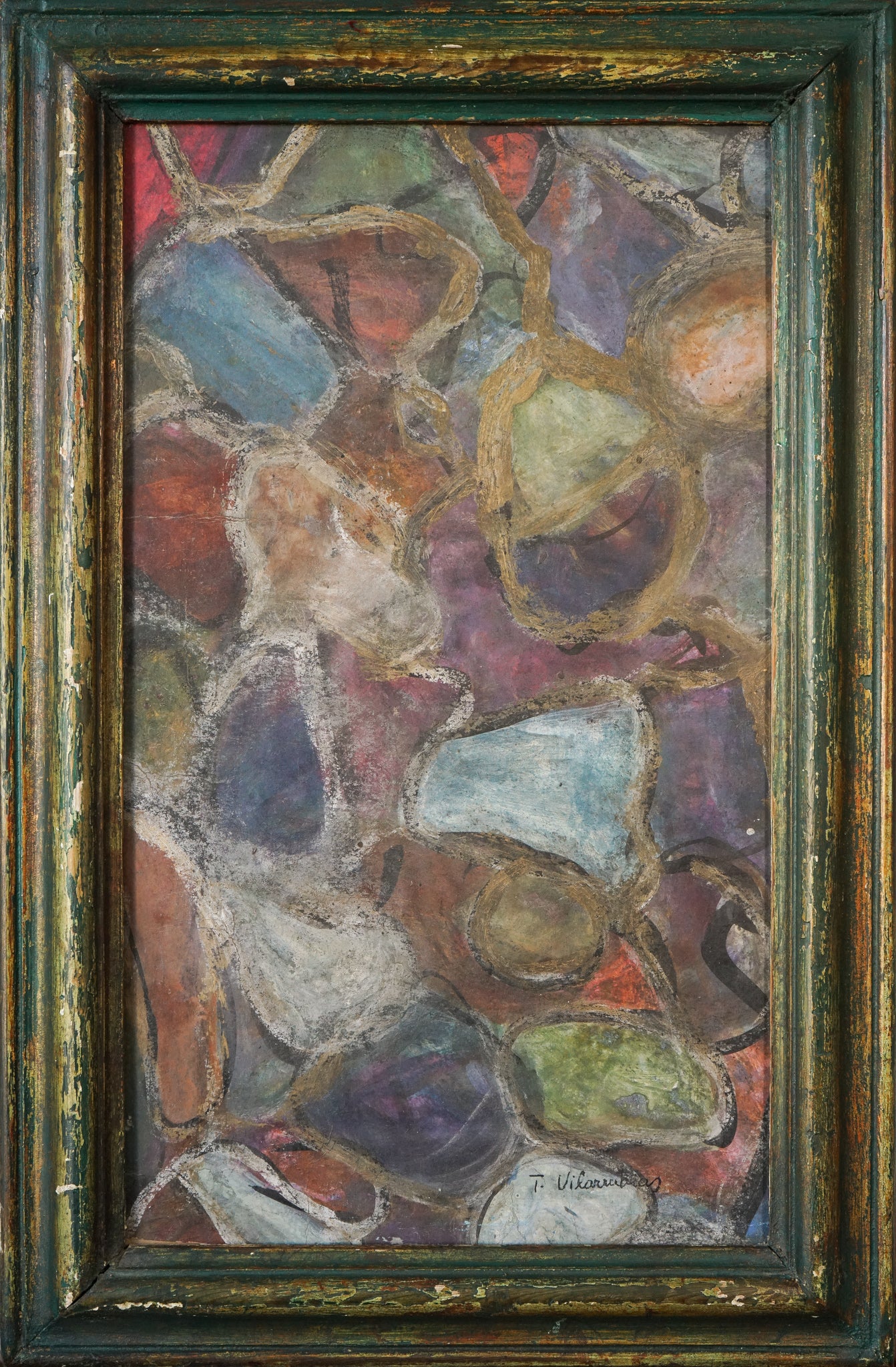 Artwork by Teresa Vilarrúbias i Perarnau, Abstract on paper, Made of Mixed media 