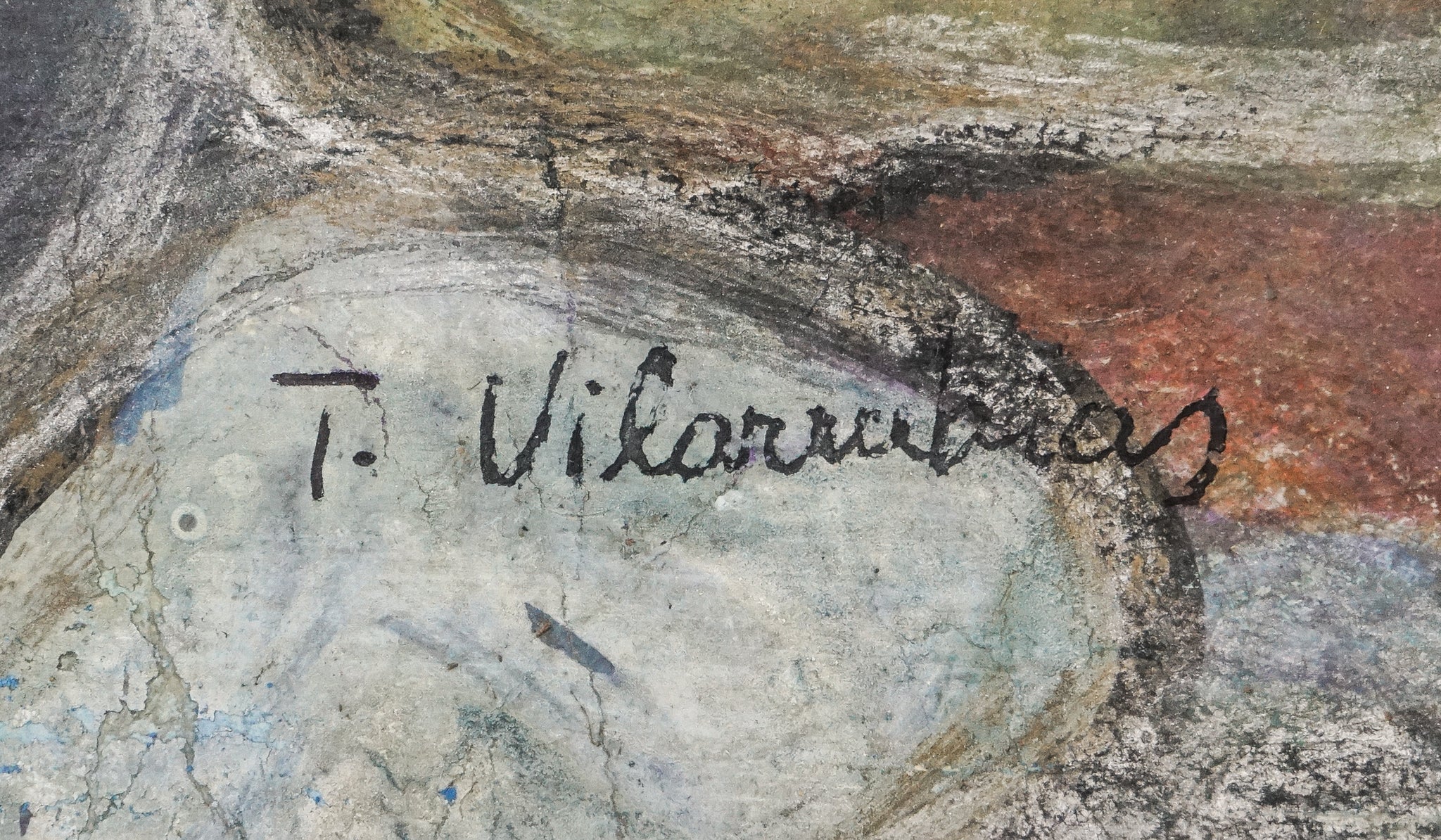 Artwork by Teresa Vilarrúbias i Perarnau, Abstract on paper, Made of Mixed media 