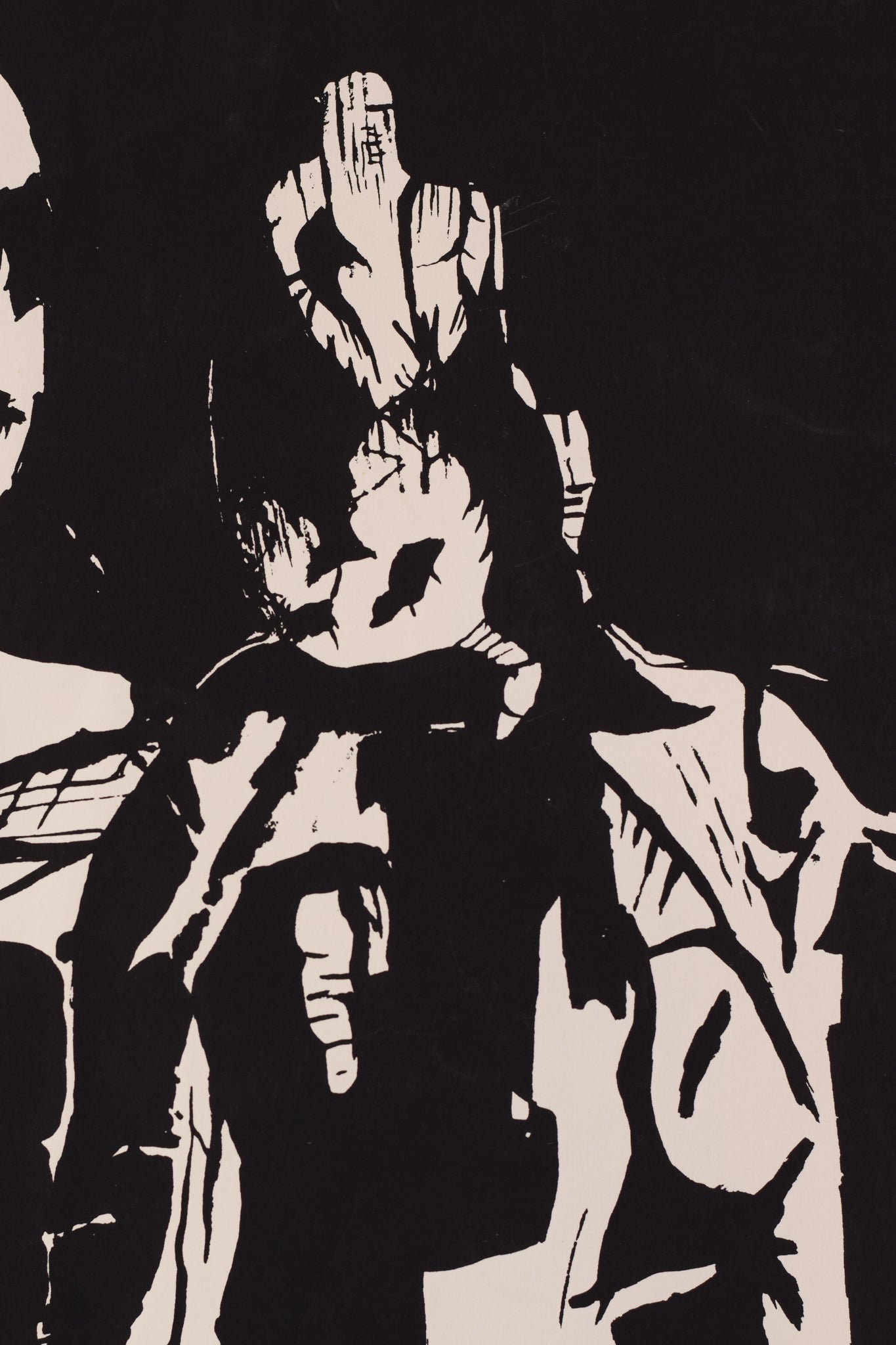 Artwork by Teresa Vilarrúbias i Perarnau, Black and White Limited Addition Lithograph - Teresa VILARRUBIAS (1914), Made of Lithograph 