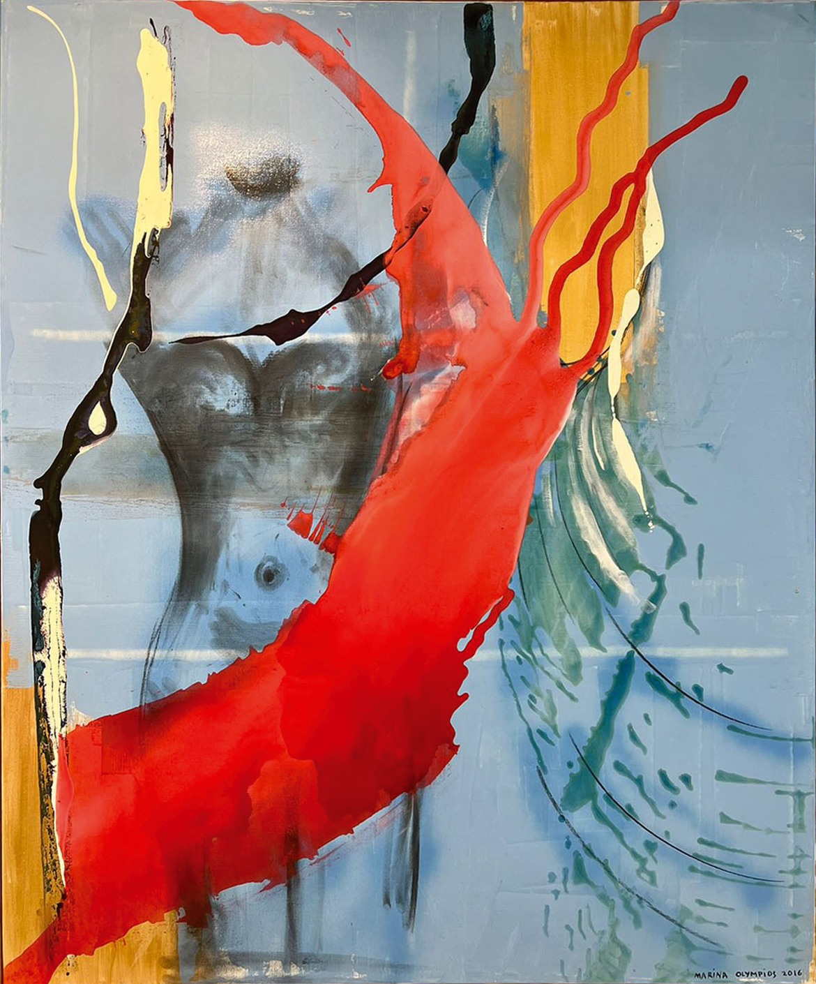 A Stone Communion by Marina Olympios, 2016