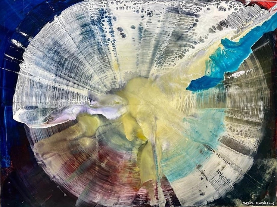 Life is a captivating painting by Marina Olympios, 2023