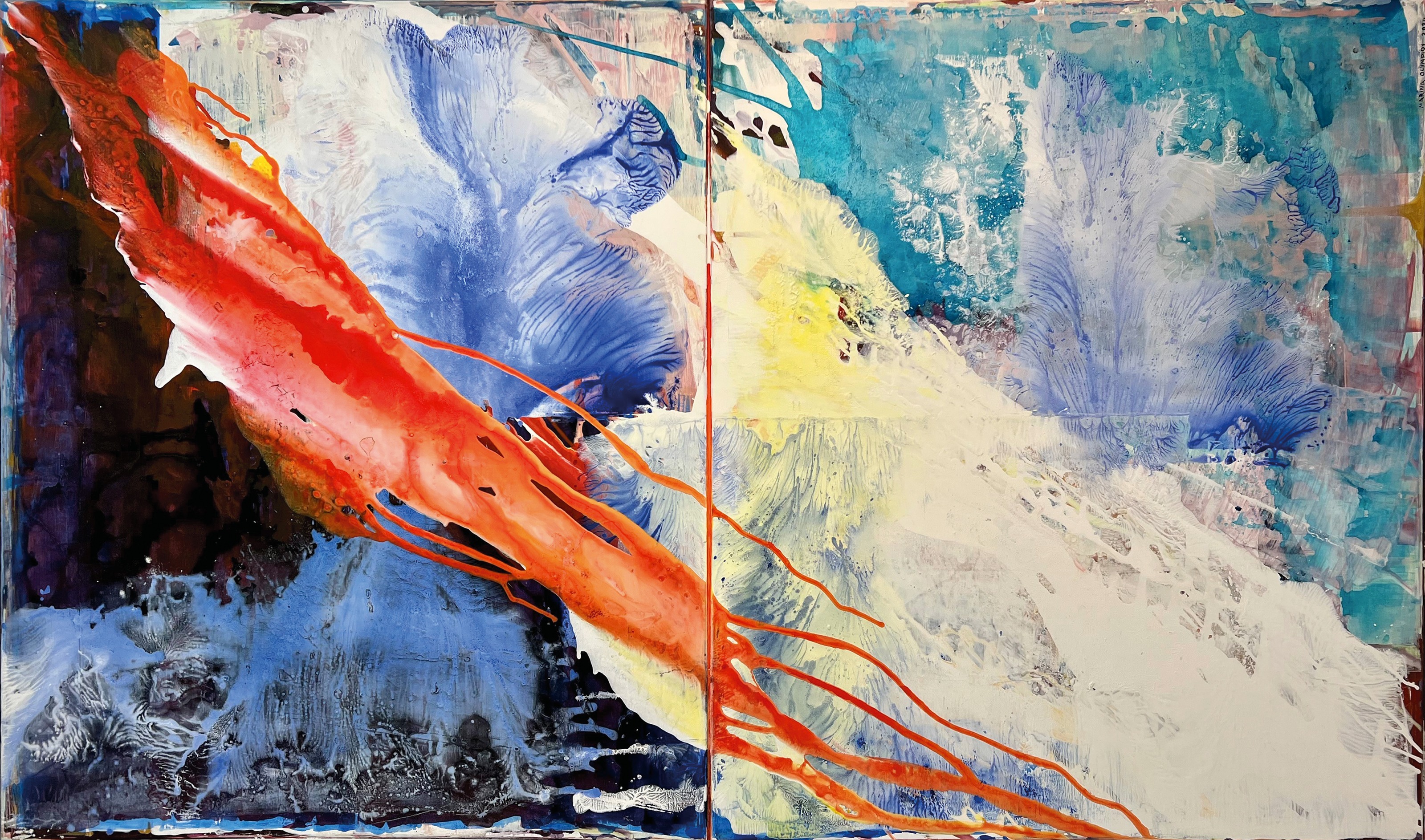 Light does not tread upon the steps of light by Marina Olympios, 2020