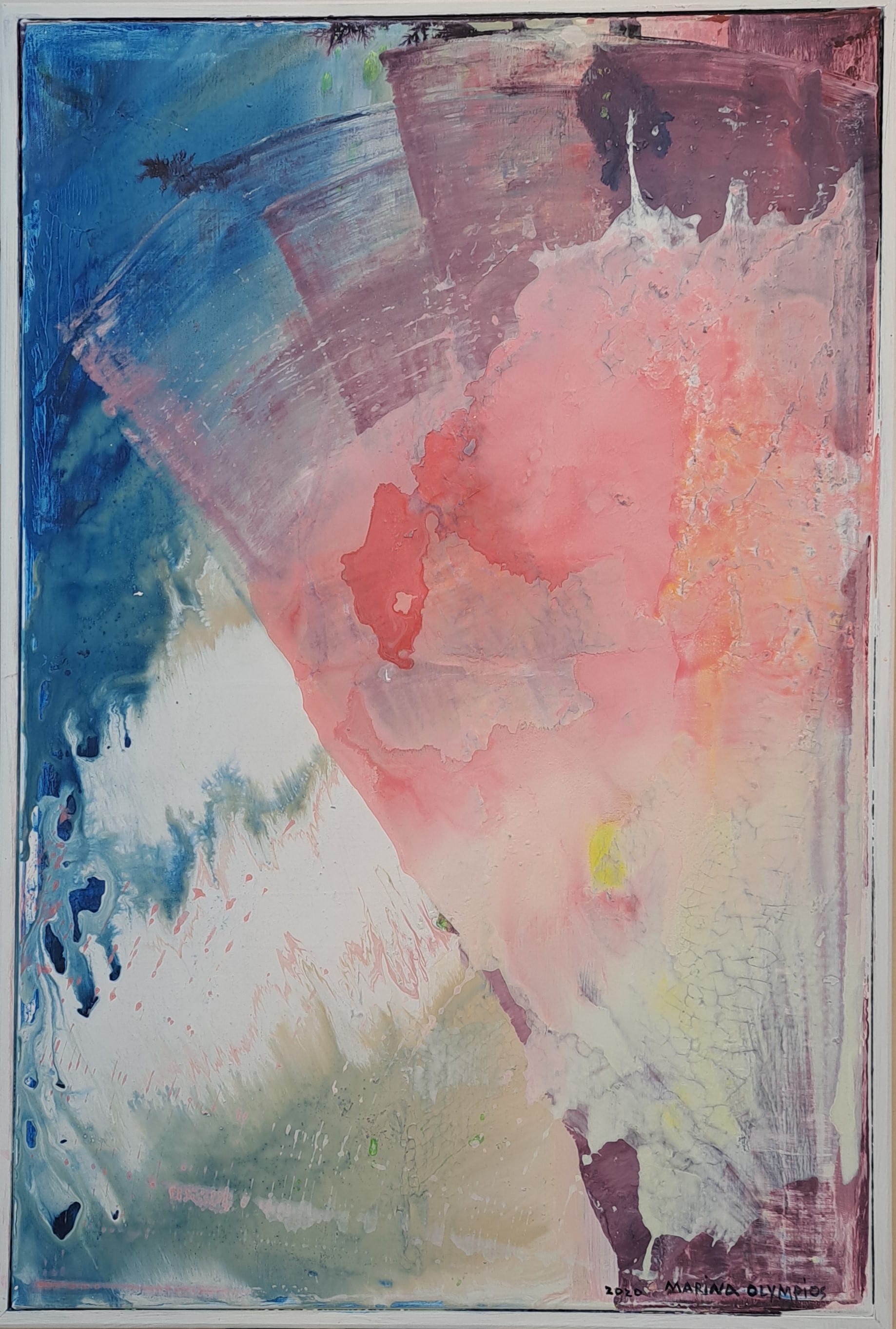 Perpetual present tense by Marina Olympios, 2020