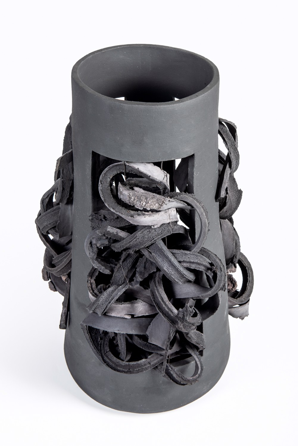 Vase with Concrete Expansion Joints by Marisol Valencia, 2021