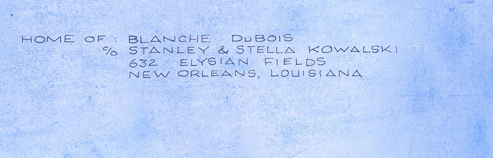 Artwork by Mark Bennett, Home of Blanche DuBois c/o Stanley & Stella Kowalski (A Streetcar Named Desire), Made of Archival pigment print on Hot Press Cotton Rag 