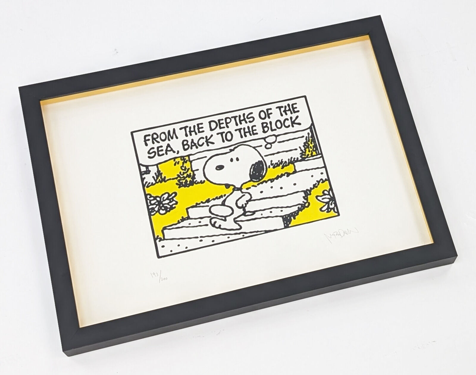 Artwork by Mark Drew, Back to the Block - Snoop Dogg (framed hand signed screen print), Made of Screen Print 