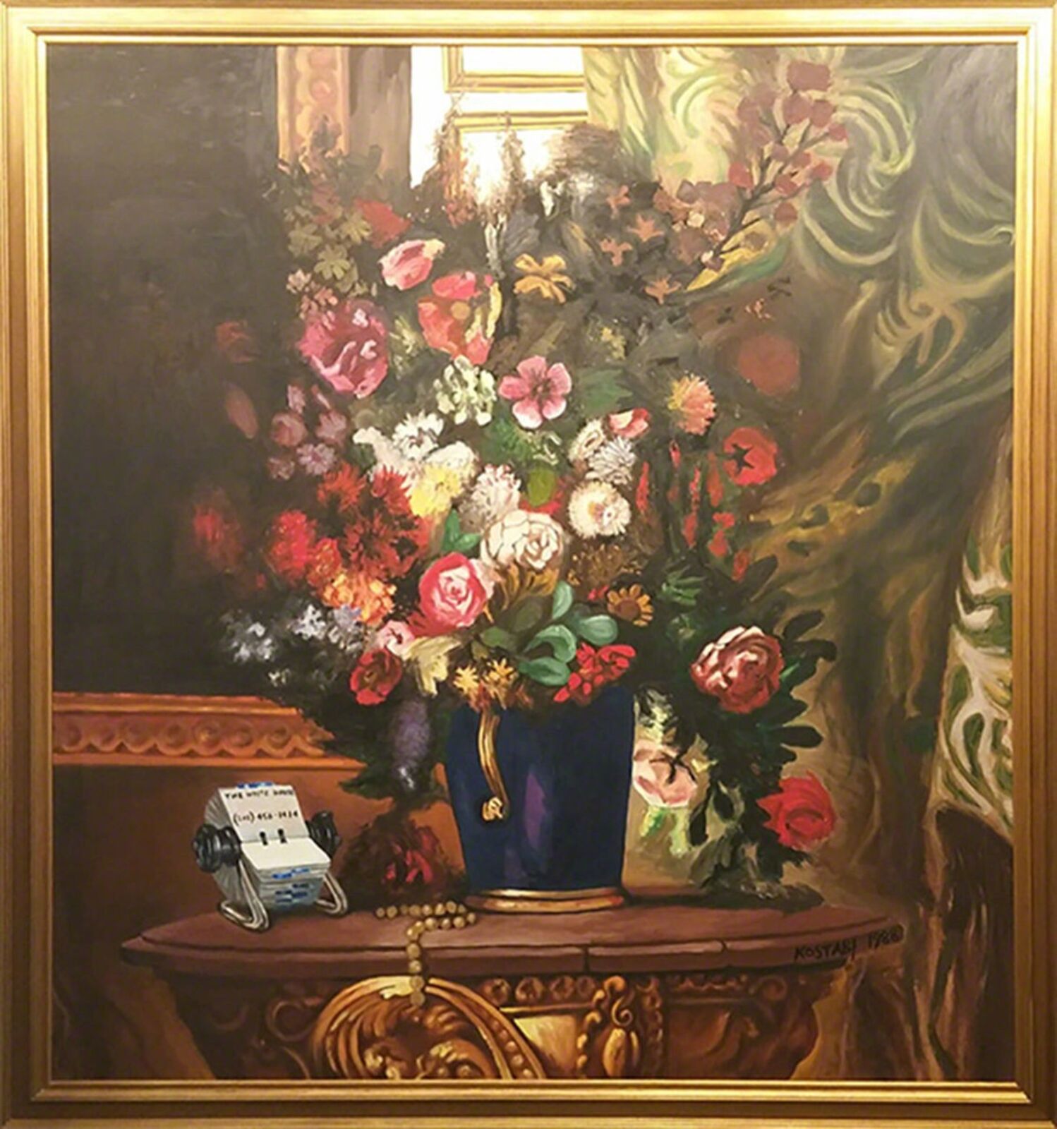 BOUQUET by Mark Kostabi, 1988
