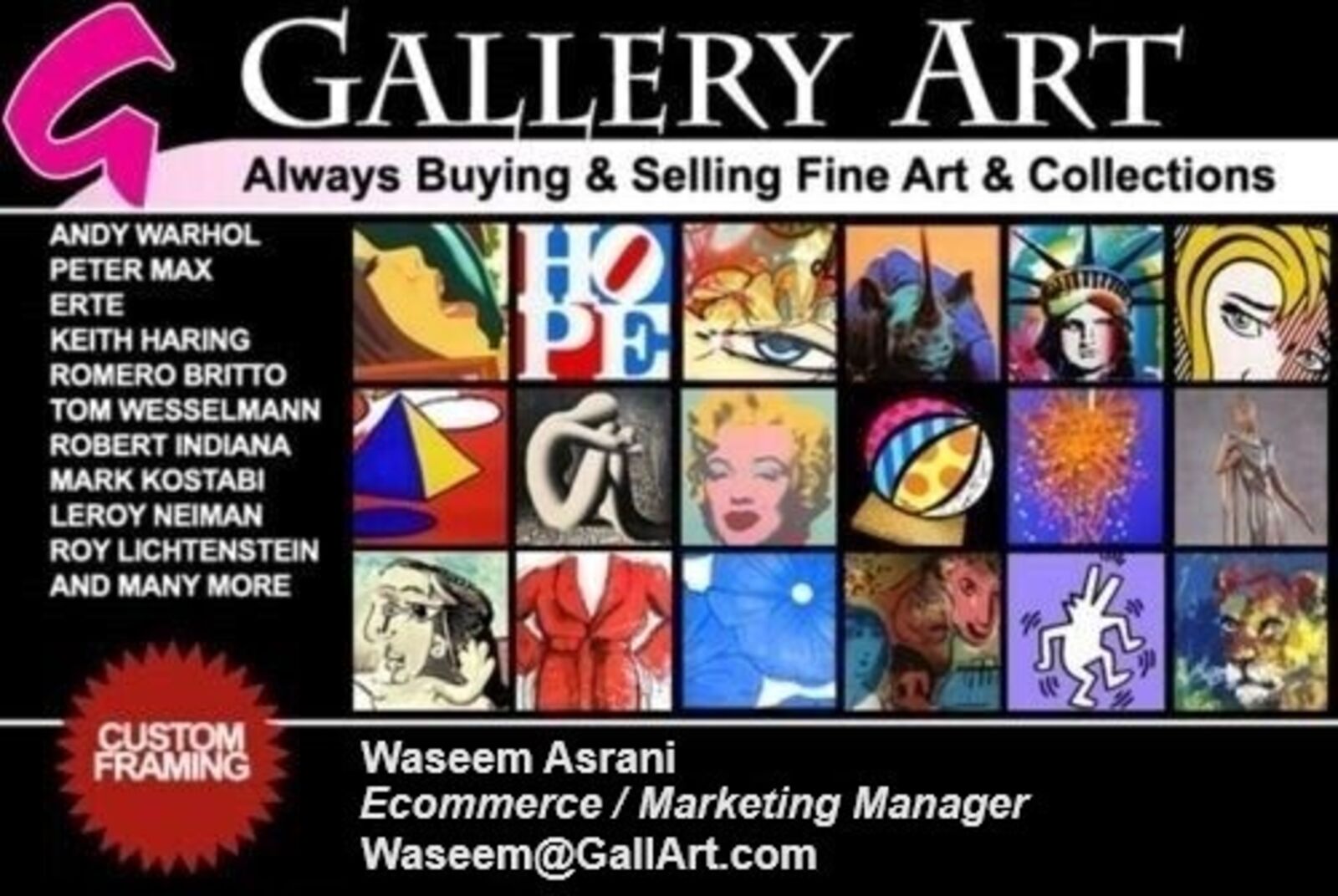 Artwork by Mark Kostabi, SANDY, Made of Giclee On Paper 