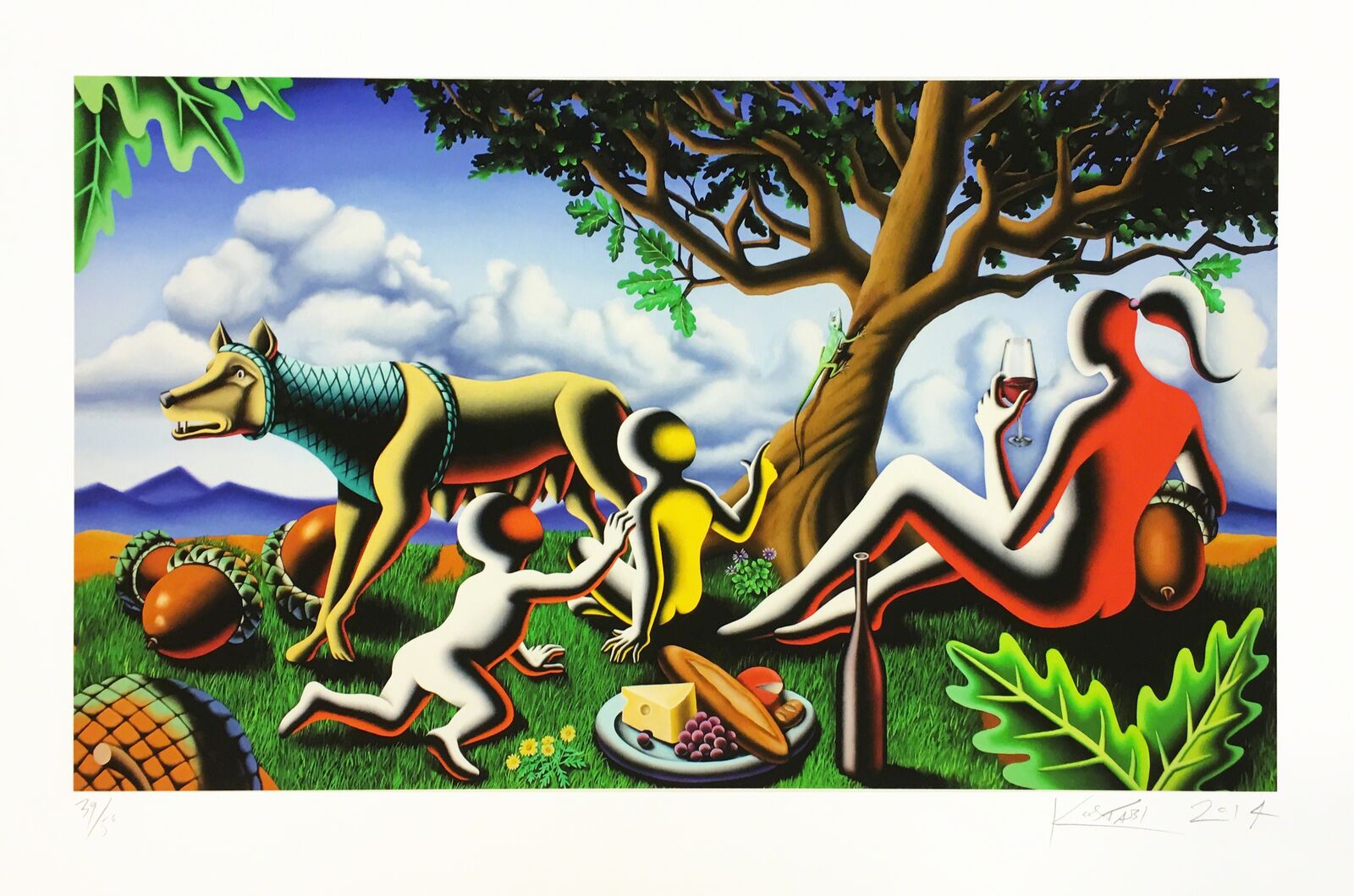 TBT by Mark Kostabi, 2014
