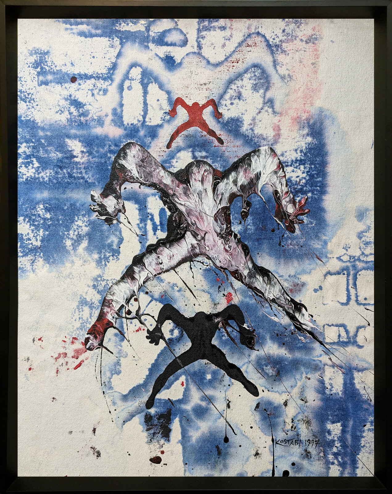 Journey Beyond The Self by Mark Kostabi, 1997