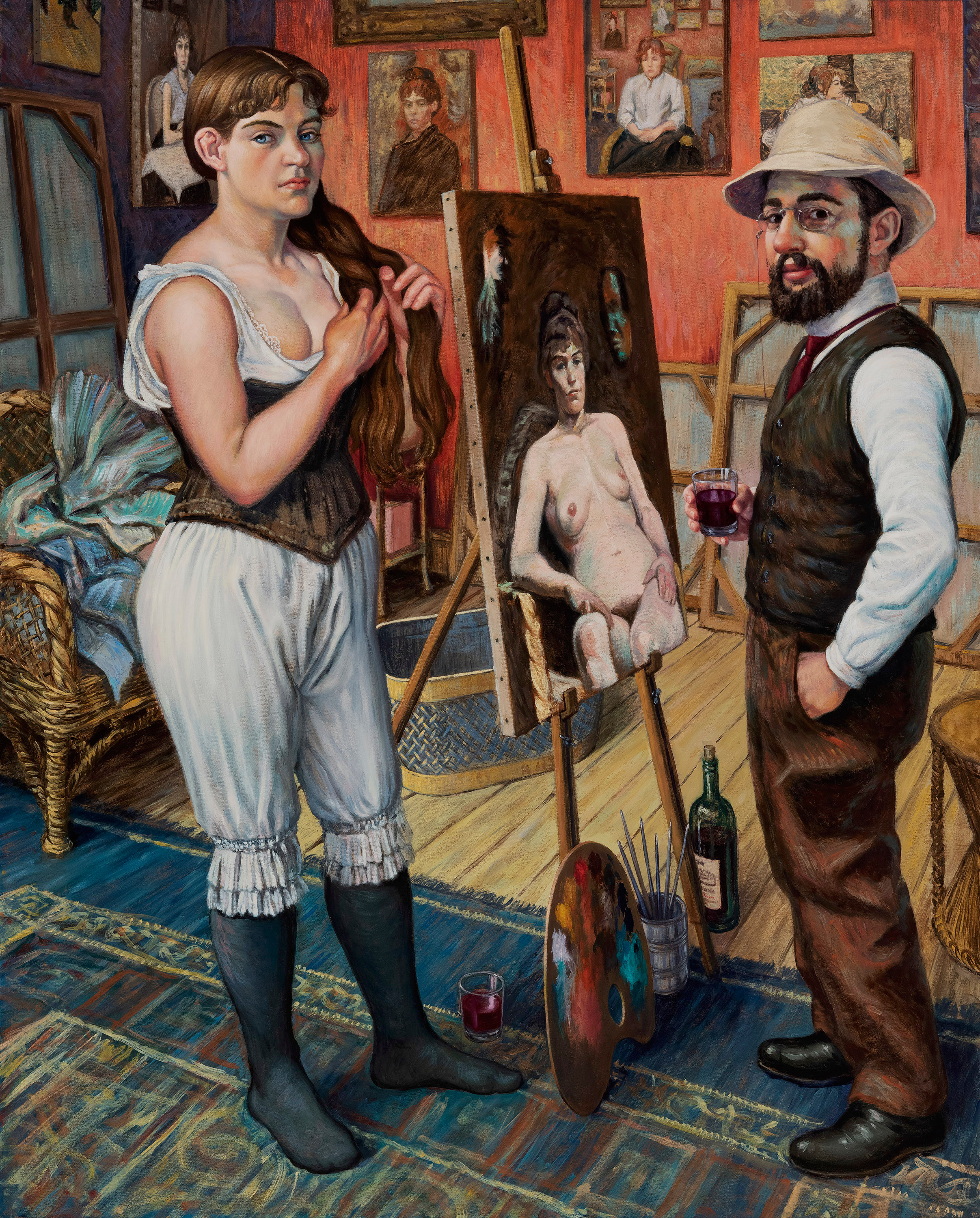 Commemoration (Suzanne et Henri) by Mark Lang, 2024