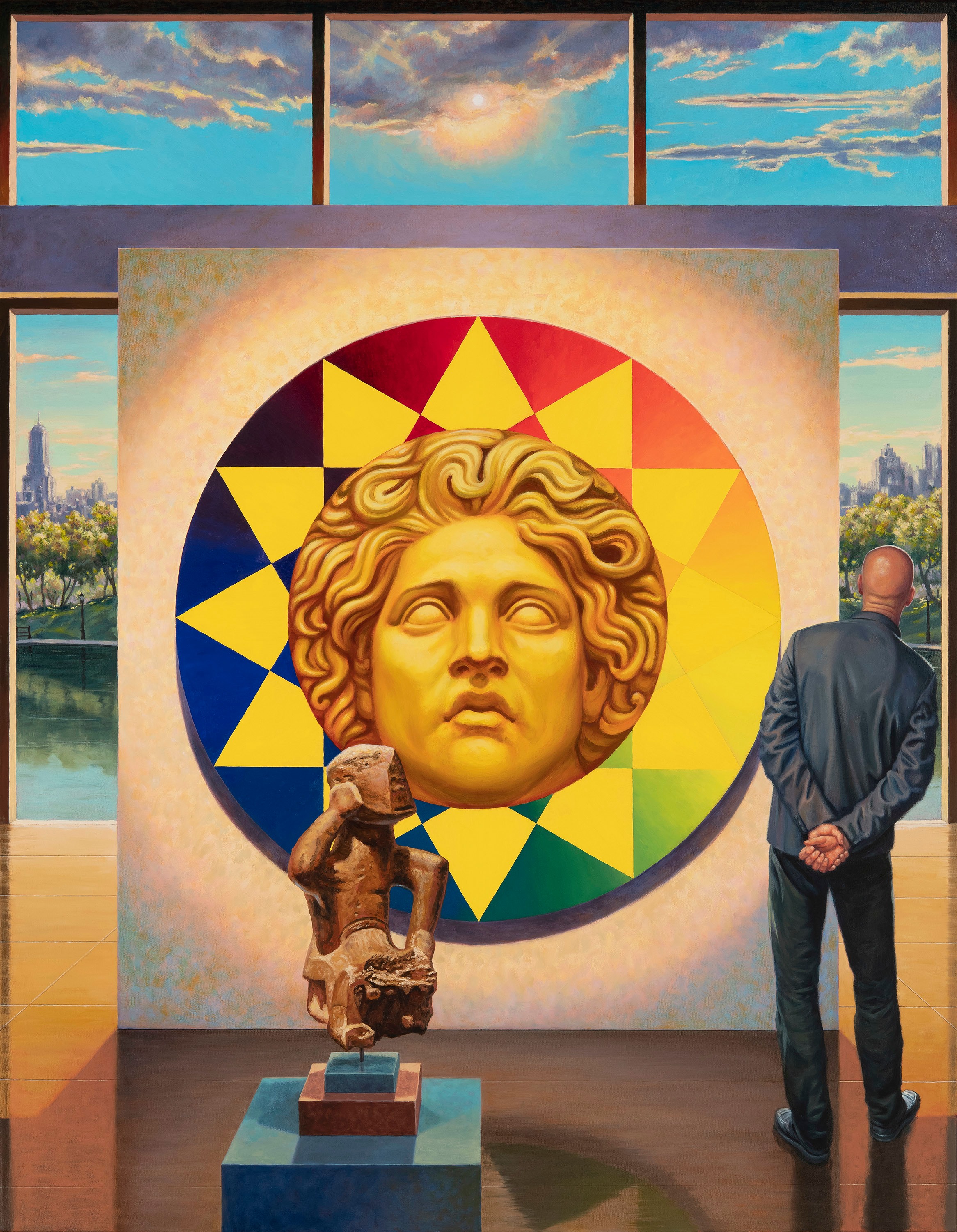 Simulacrum (sun) by Mark Lang, 2022