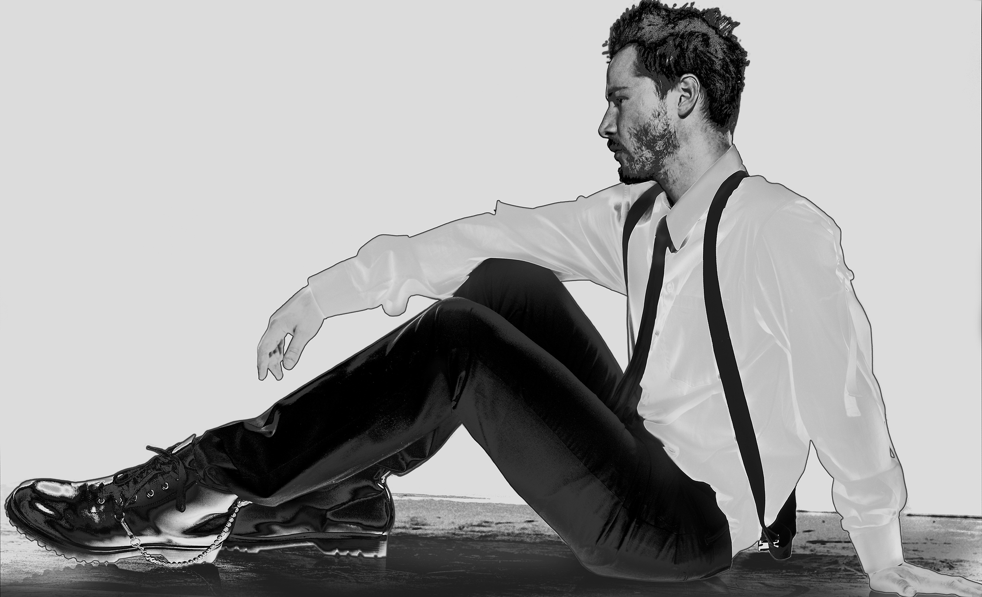 Keanu Reeves, Sitting (Multiple Editions & Sizes Available) by Markus Klinko, 2000