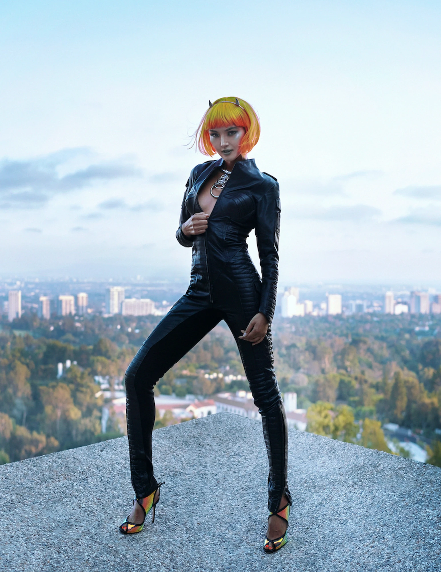 Artwork by Markus Klinko, Soo Yeon Lee, French Playboy I, Made of Printed by Weldon Color Lab on Fujicolor Crystal Archive Digital Pearl Paper (chromogenic print) 