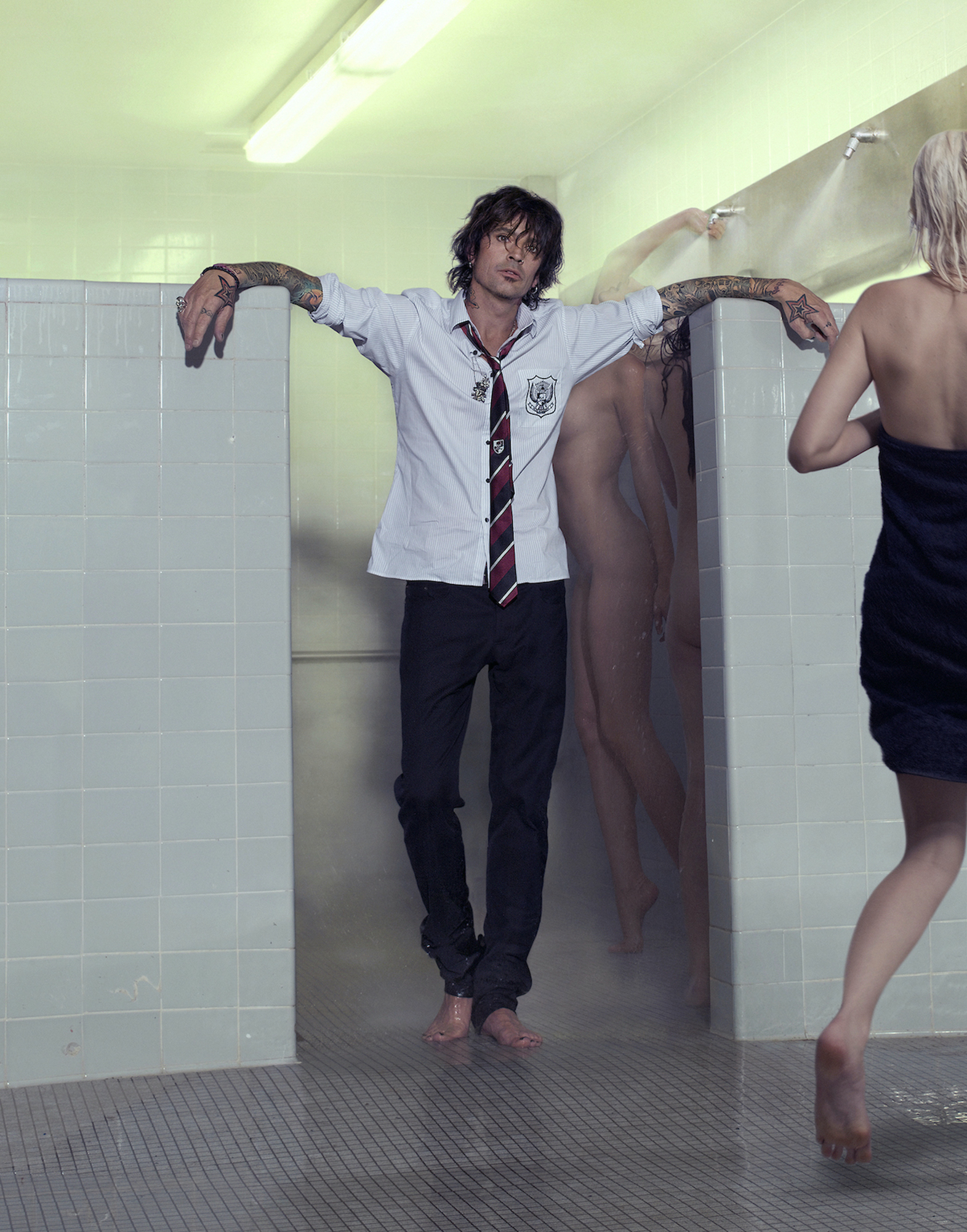 Tommy Lee, The Shower by Markus Klinko, 2005