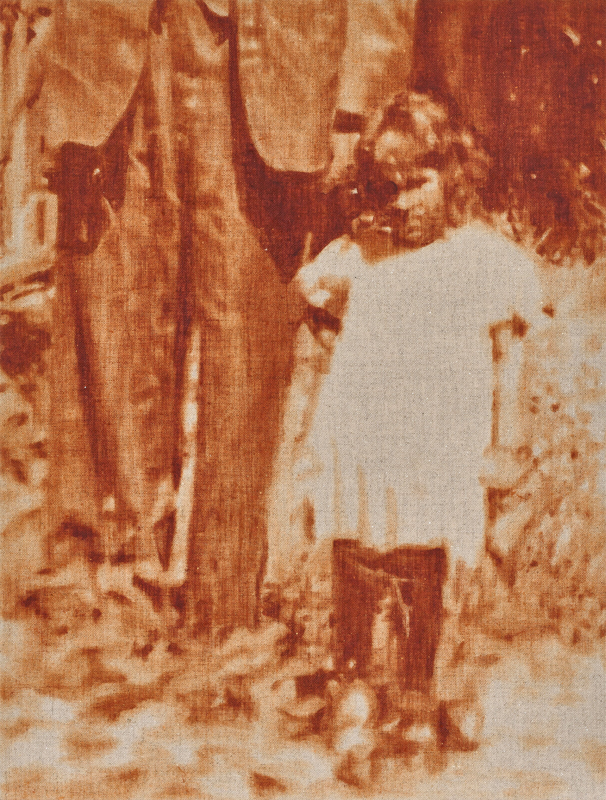 Artwork by Marsi van de Heuvel, Apple and tree, Made of Oil on linen 