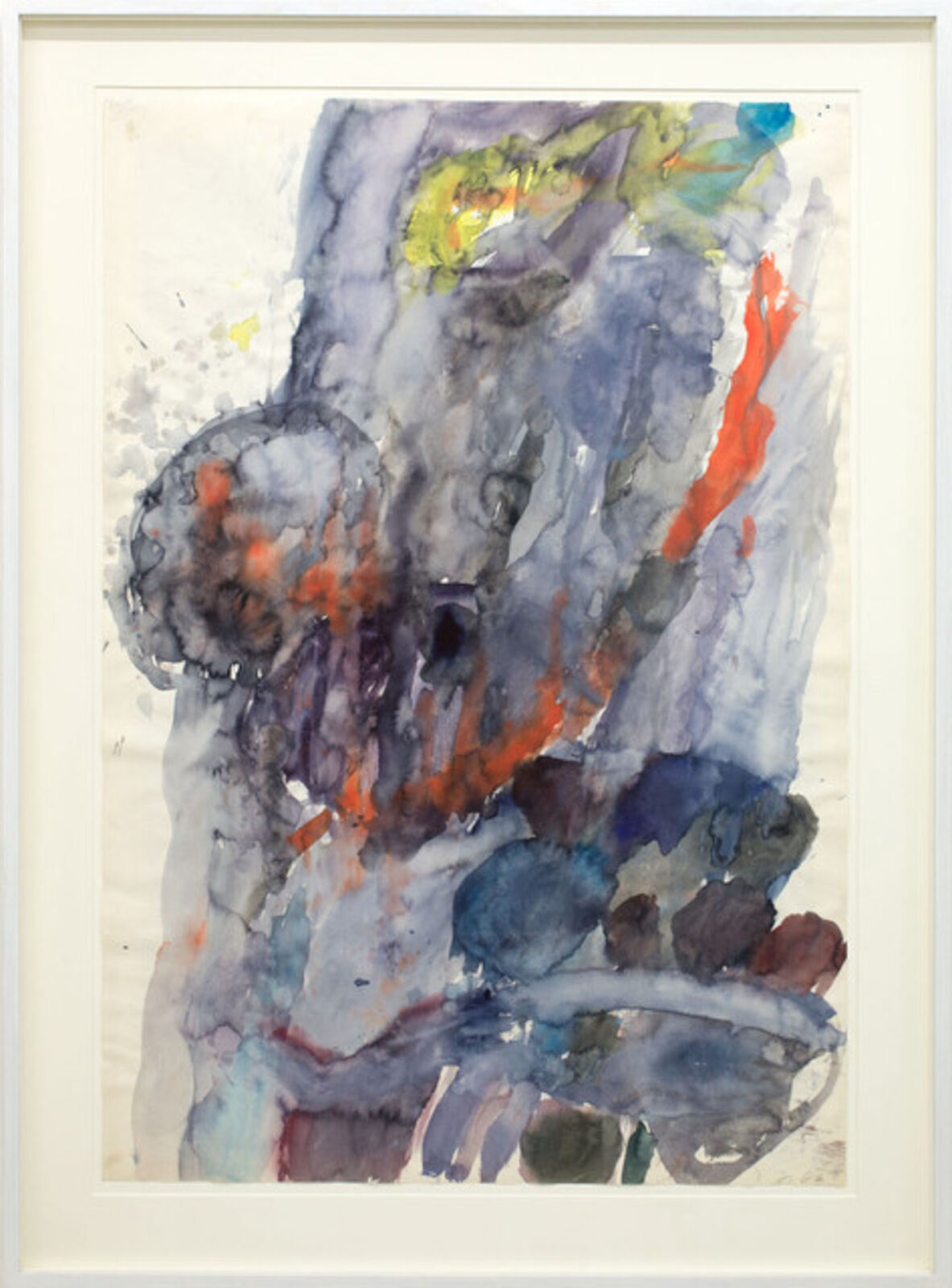 Artwork by Martha Jungwirth, Untitled, Made of Water color on paper 