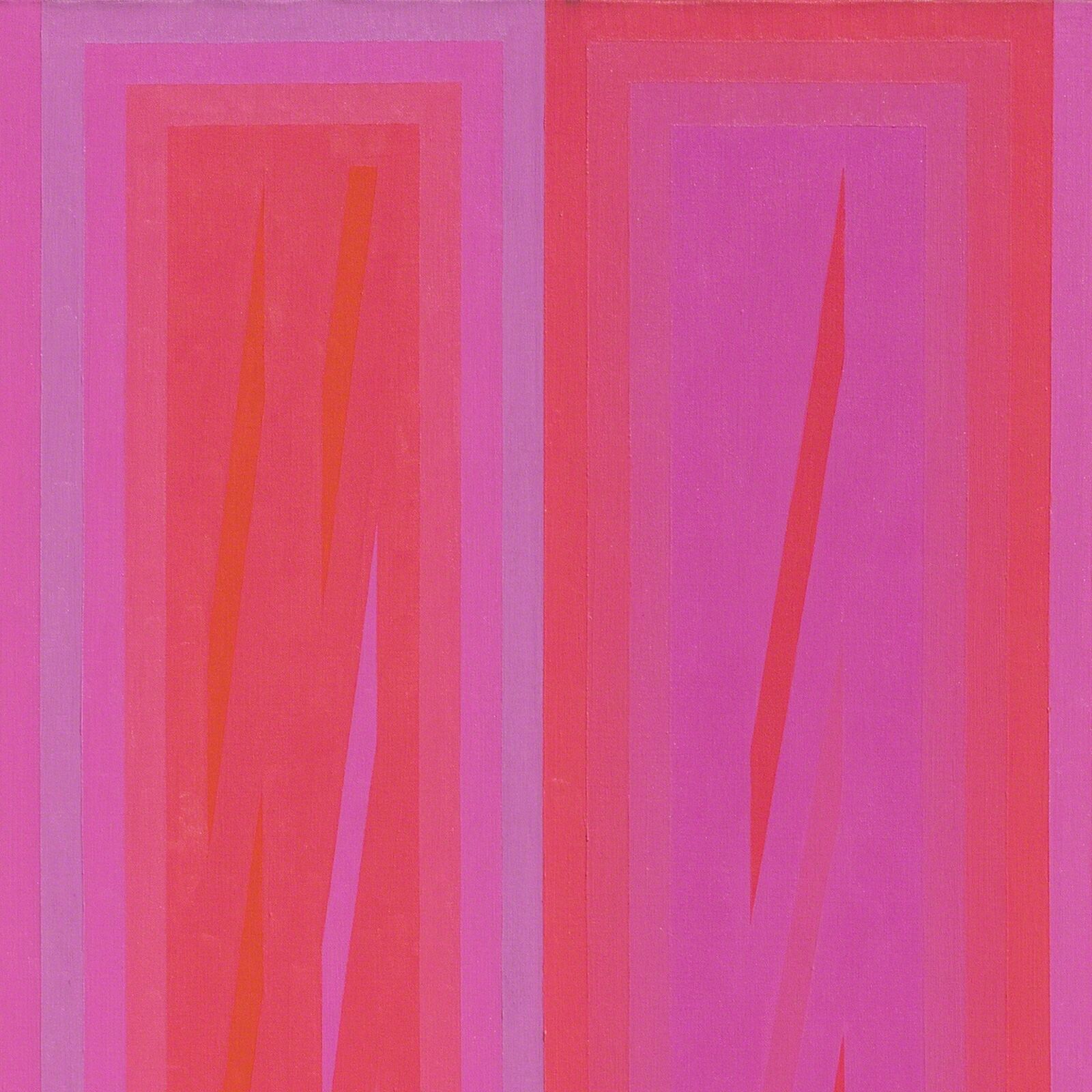 Artwork by Martin Canin, Red Painting, Made of Oil on Canvas 