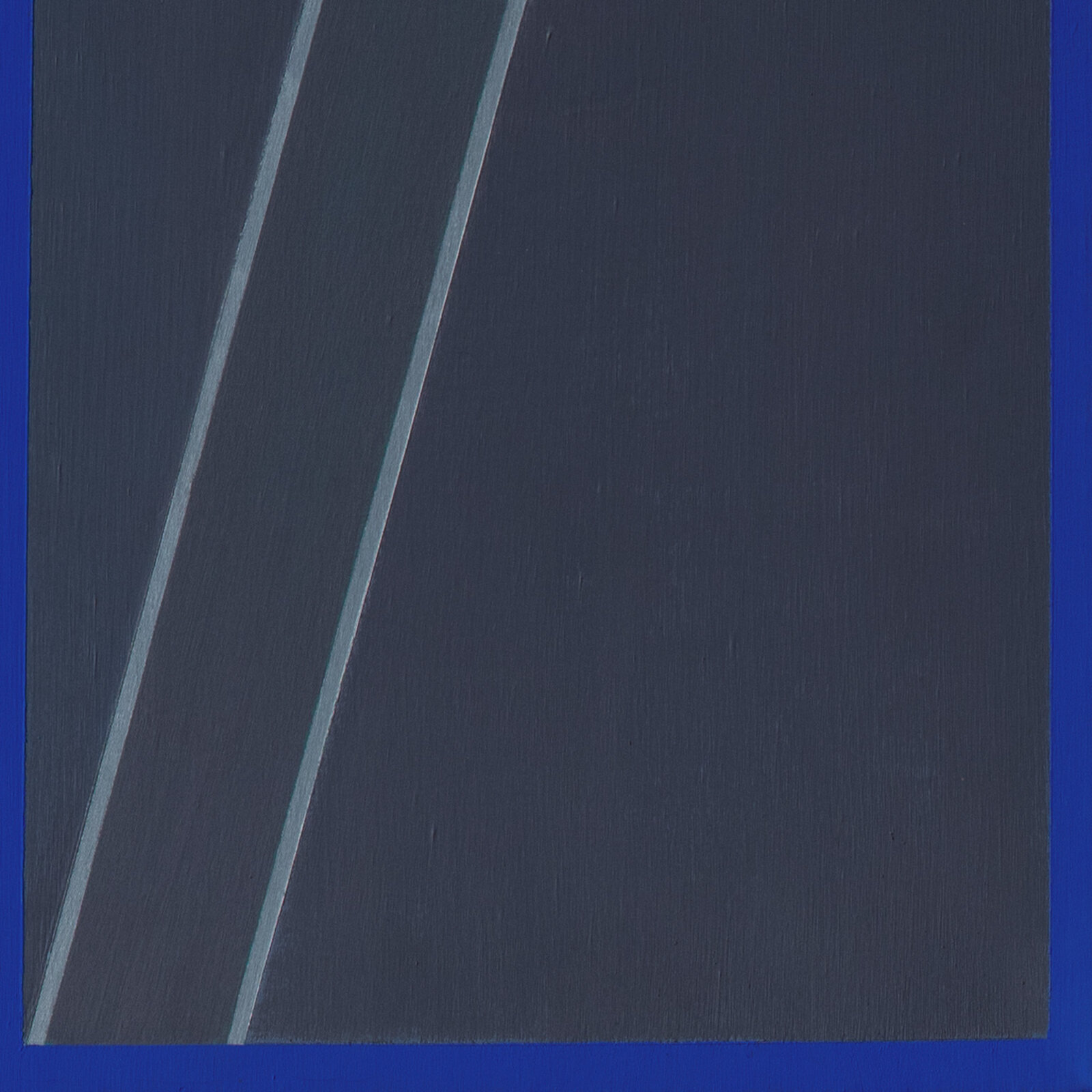 Artwork by Martin Canin, Untitled - Blue and Gray, Made of Oil on Canvas 