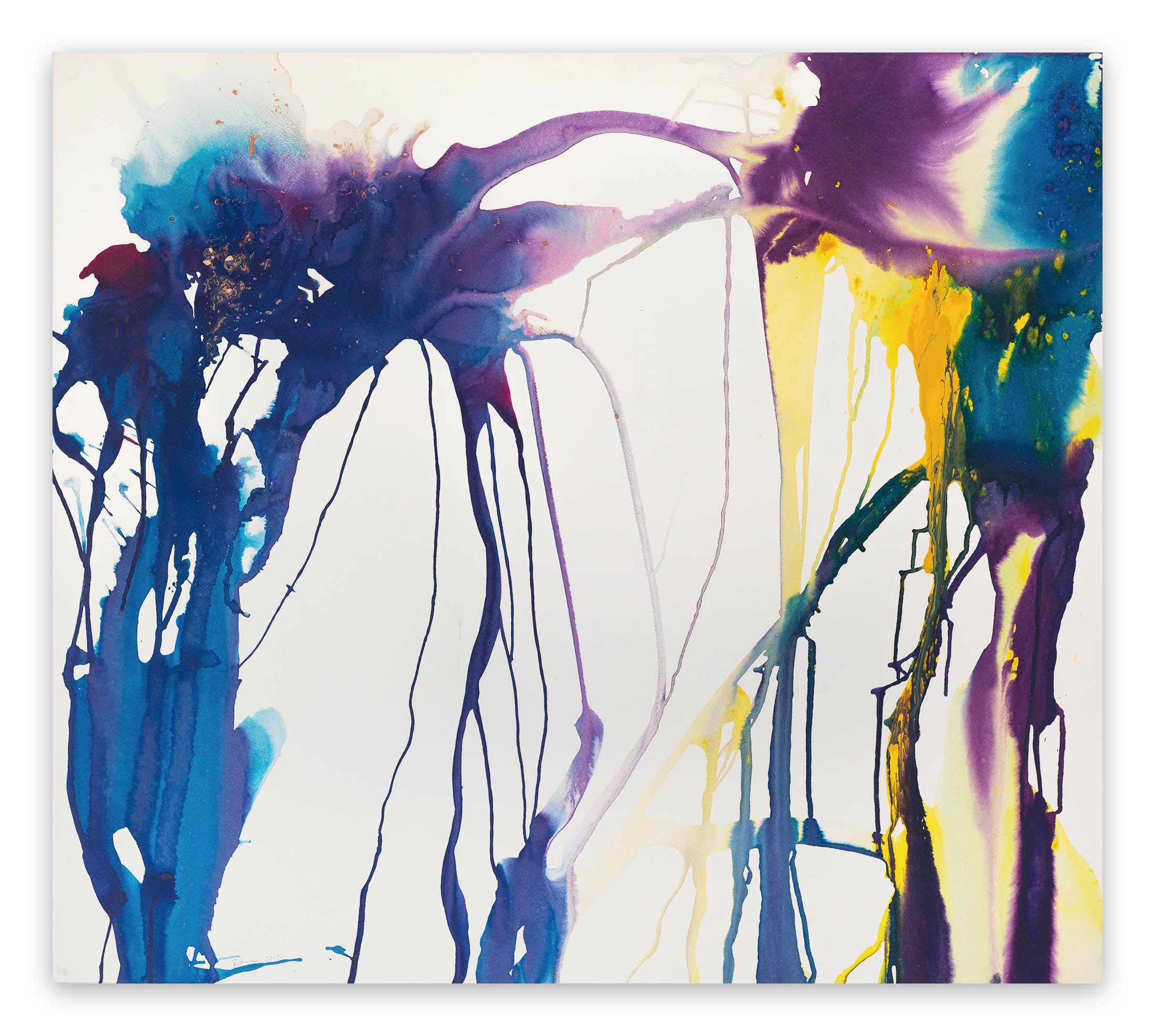 Artwork by Martín Reyna, Untitled (Ref 12102), Made of Ink on paper mounted on canvas 