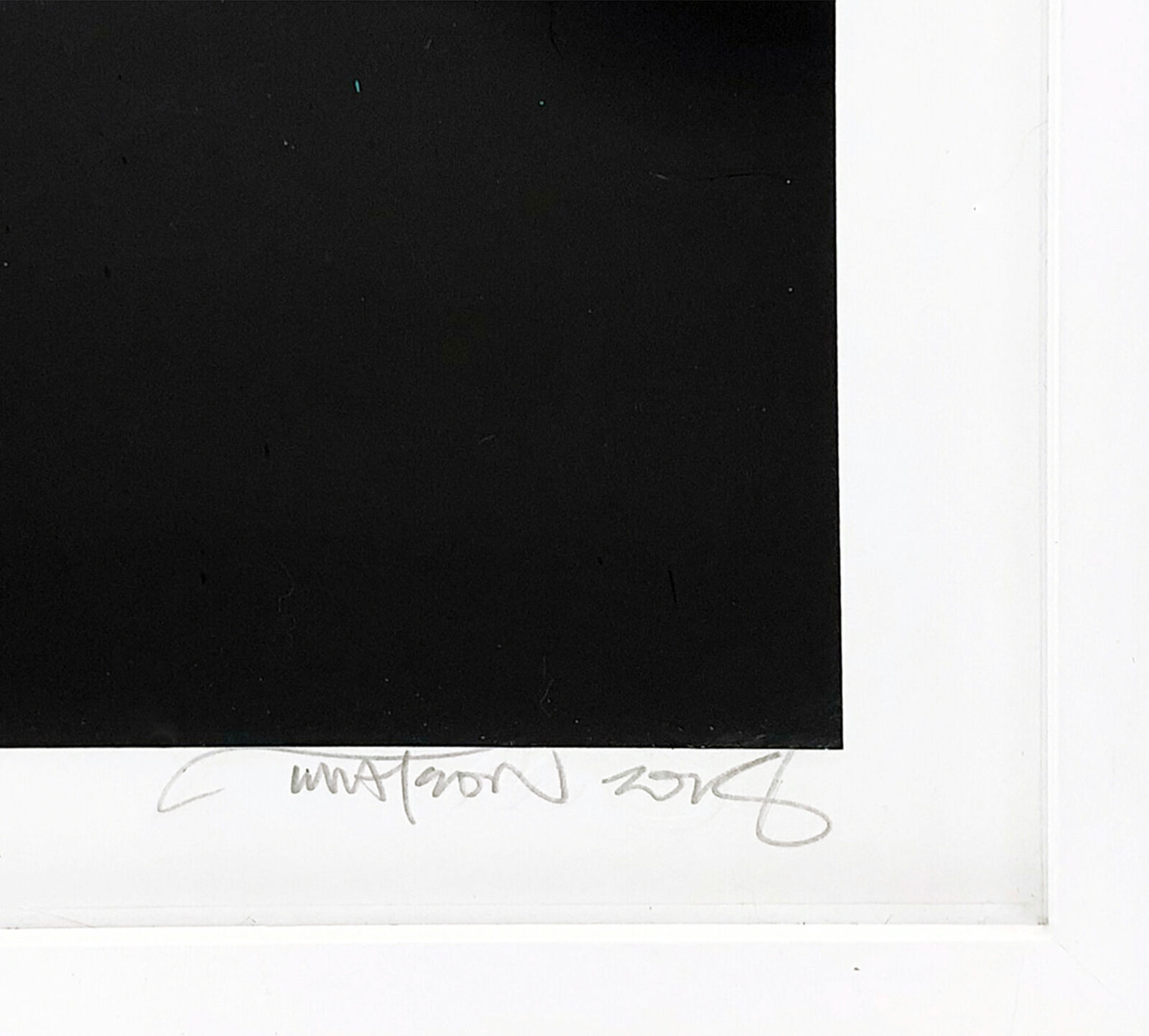 Artwork by Martin Whatson, Connection Dk Grey (Unique Hand Finished Screen Print), Made of Hand Finished Screen Print 