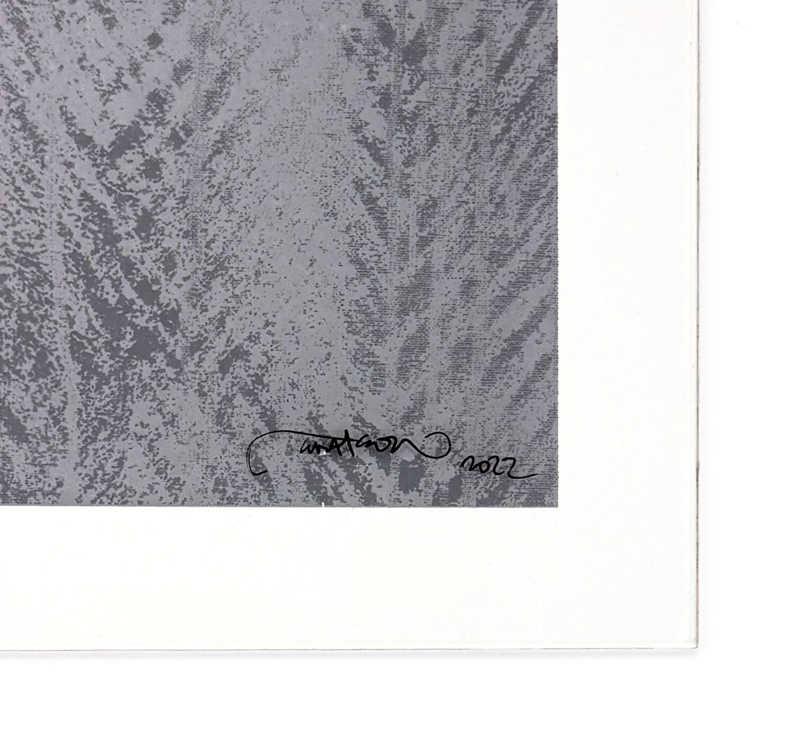 Artwork by Martin Whatson, Cracked , Made of Screen print on acrylic 