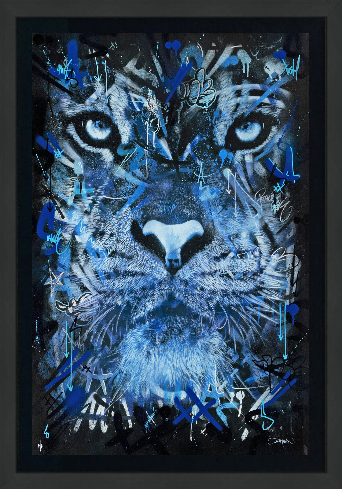 Tiger Blue  by Martin Whatson, 2014