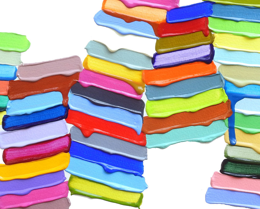 Artwork by Martina Nehrling, Clench, Made of Acrylic on Montval paper 