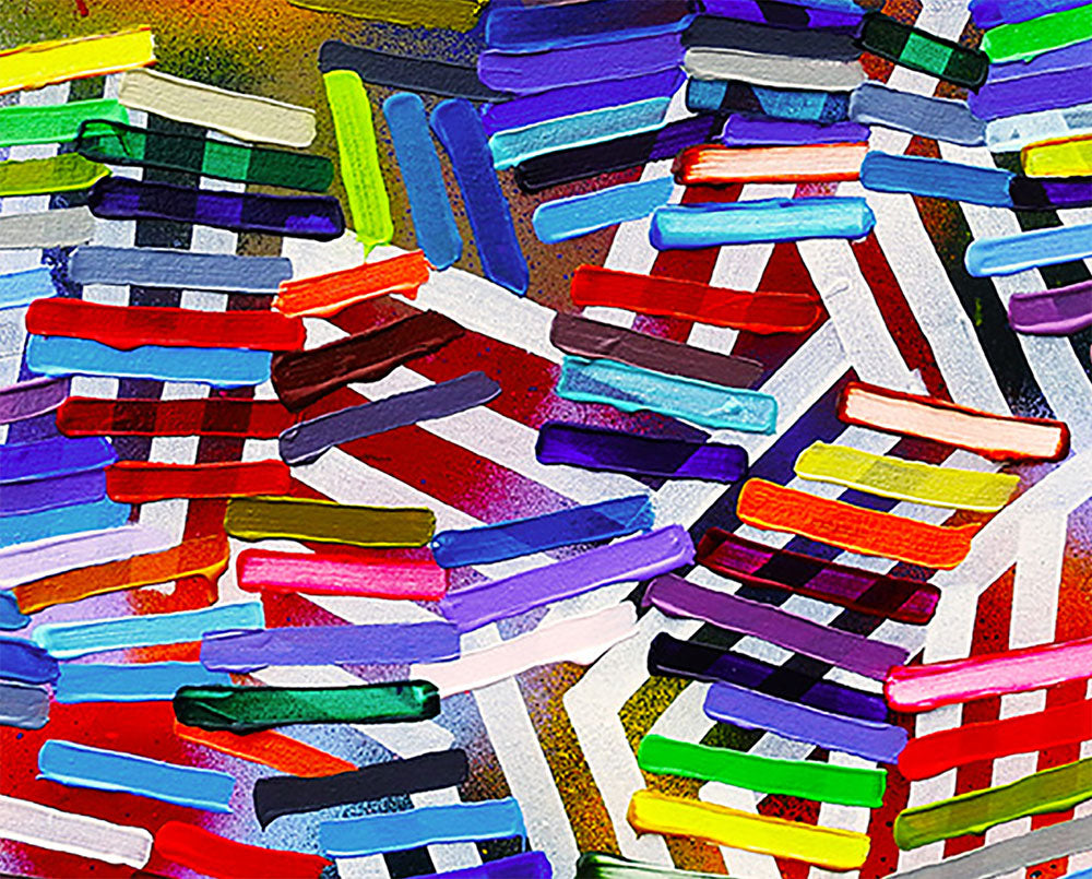 Artwork by Martina Nehrling, Crazy Feeling Of Want, Made of Acrylic on canvas 