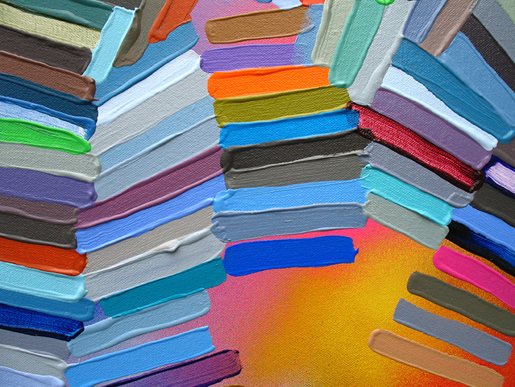 Artwork by Martina Nehrling, Negotiation 1, Made of Acrylic on canvas 