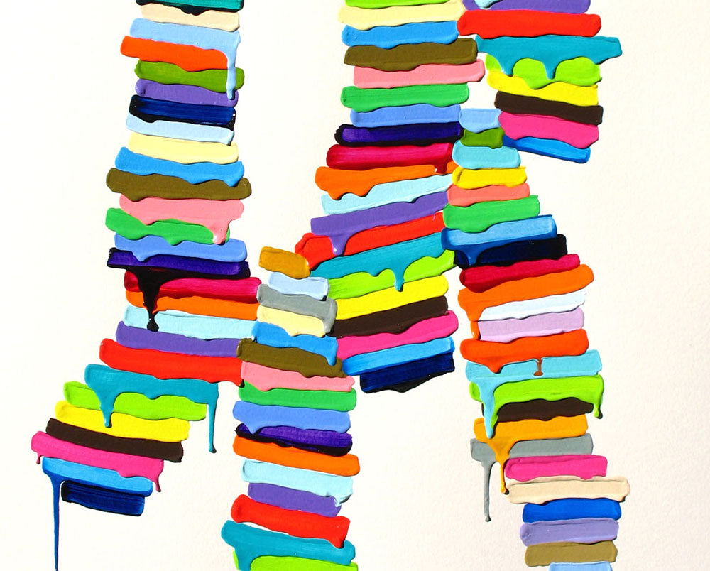 Artwork by Martina Nehrling, Weeds, Made of Acrylic on Montval paper 