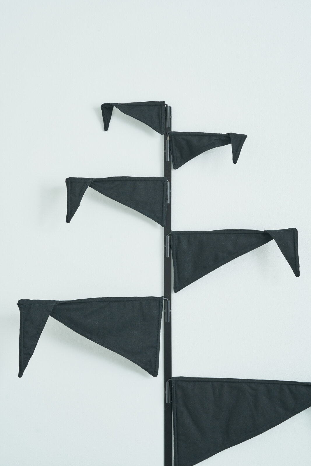 Artwork by Mateo López, Maiz, Made of Cotton duck fabric and metal 