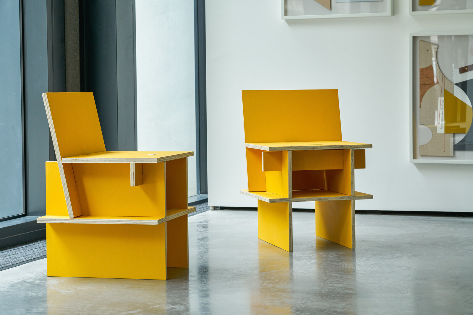 Sillas Núcleo (two chairs) by Mateo López, 2020