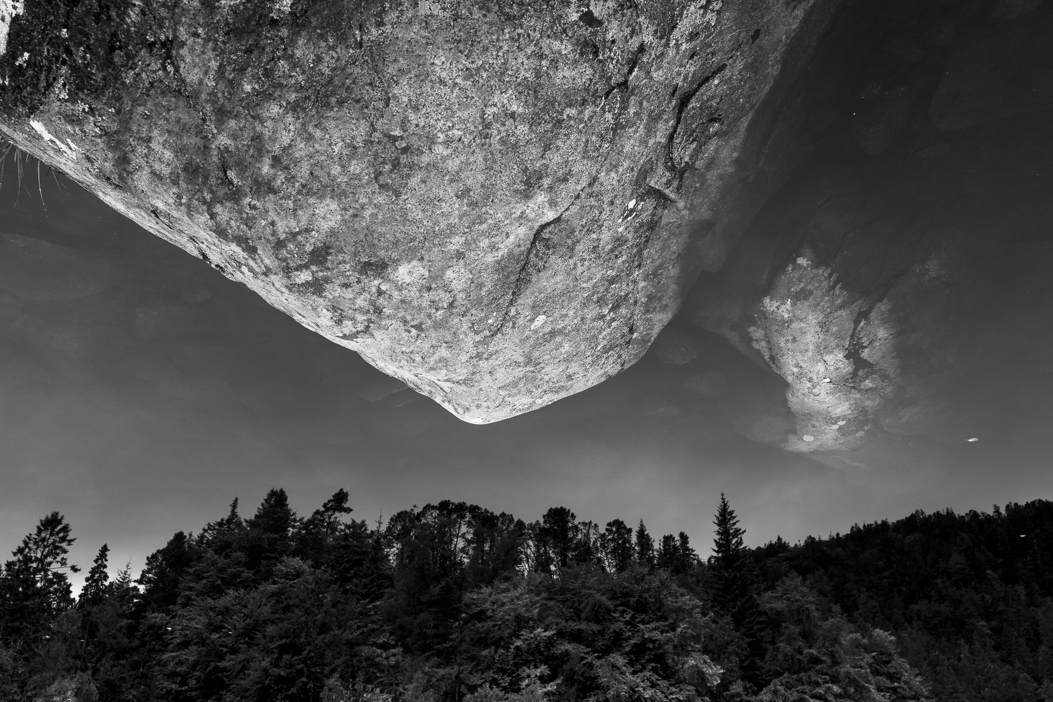 Upside Down Rock by Mathieu Chaze, 2023