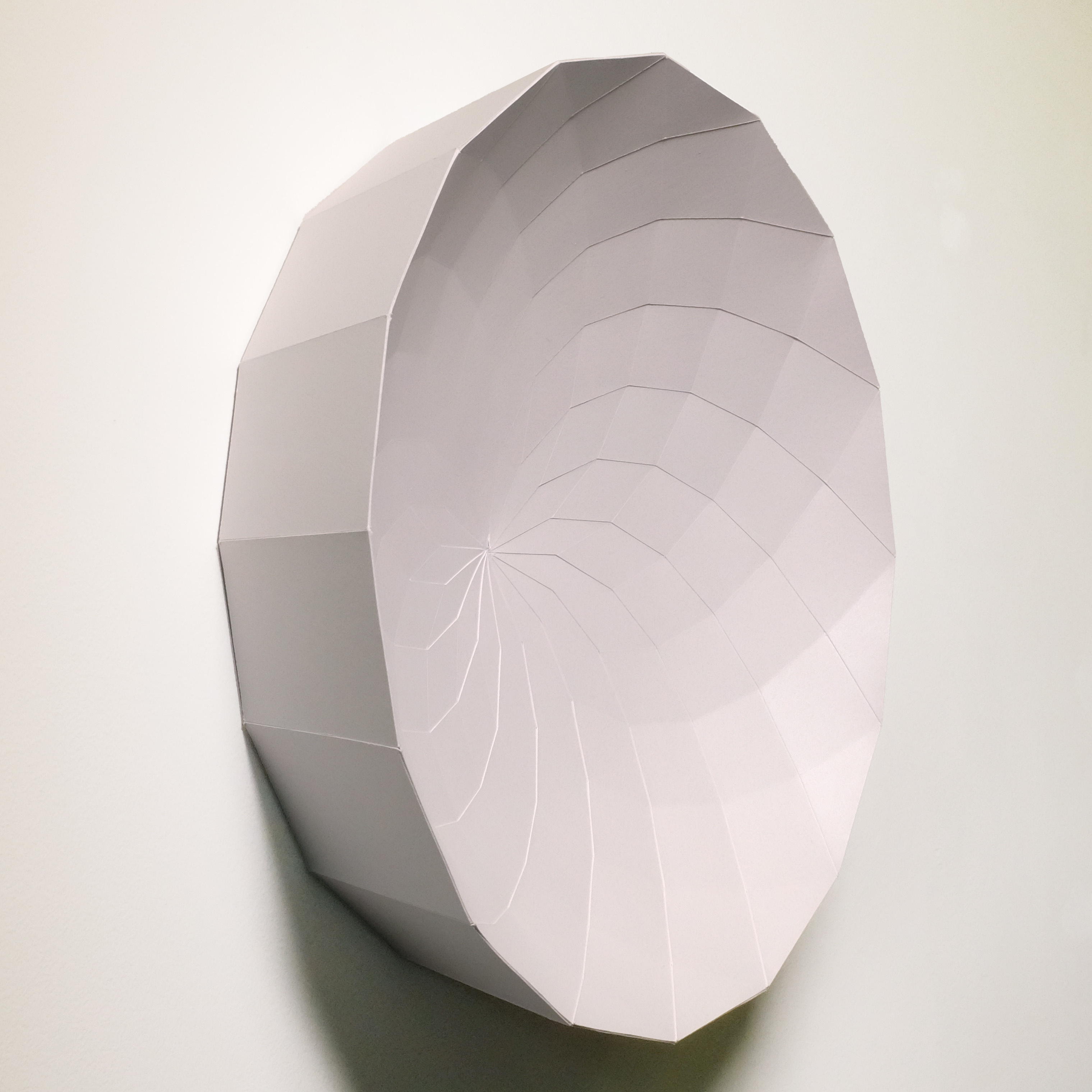 Vault in Iridescent White (crystal)