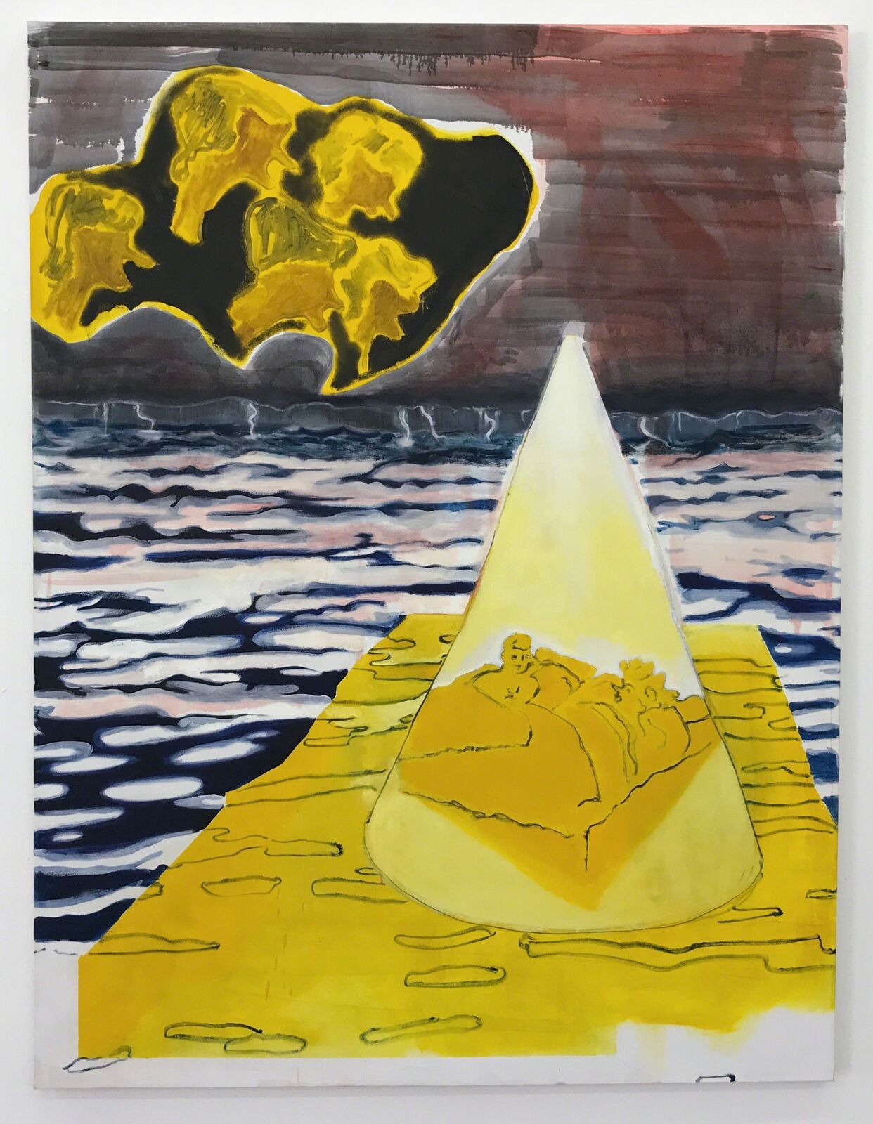 Yellow Mountain by Matti Harel, 2018