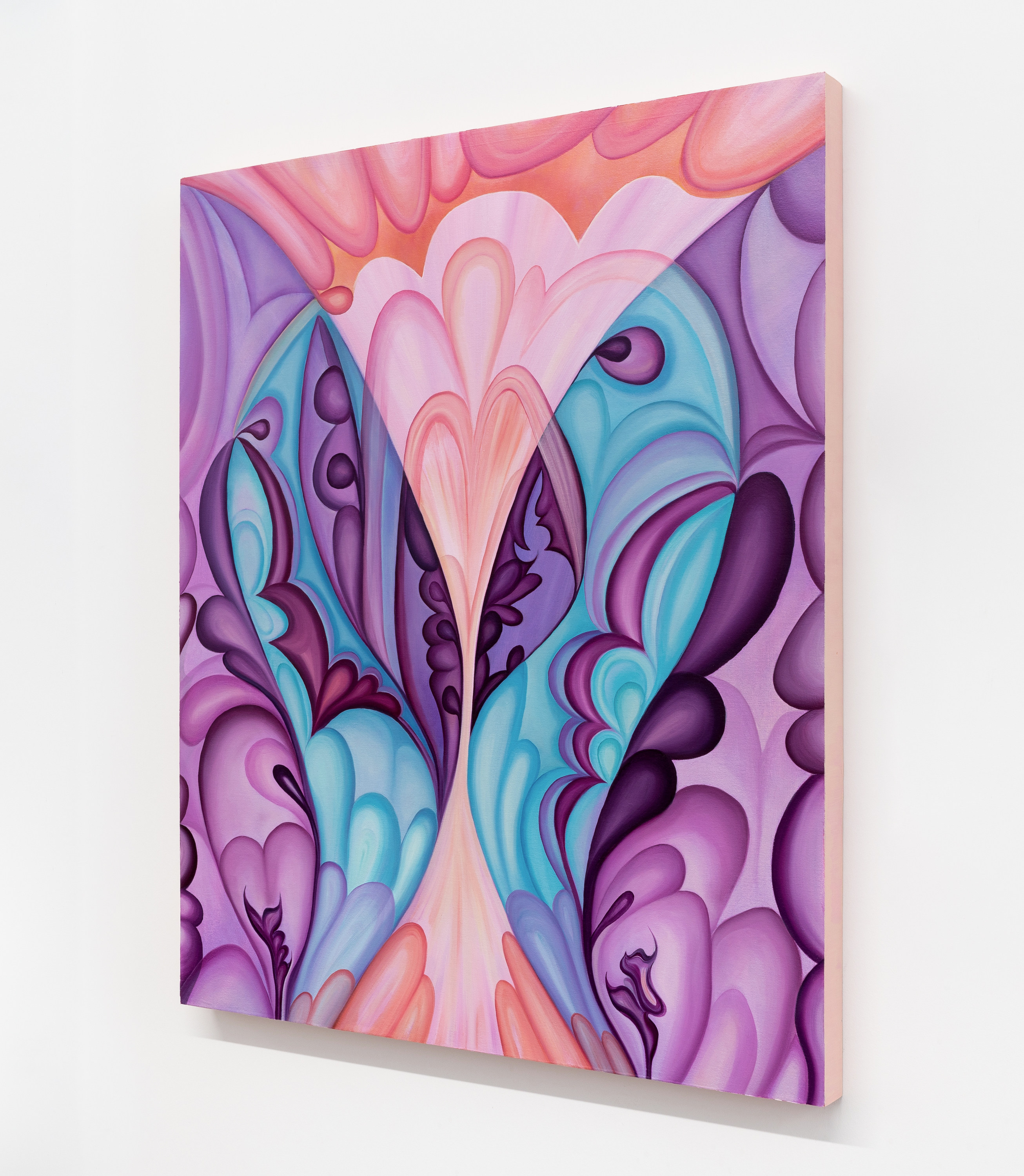 Artwork by Maude Deslauriers, Avril, Made of Oil and flashe on canvas laid on panel 