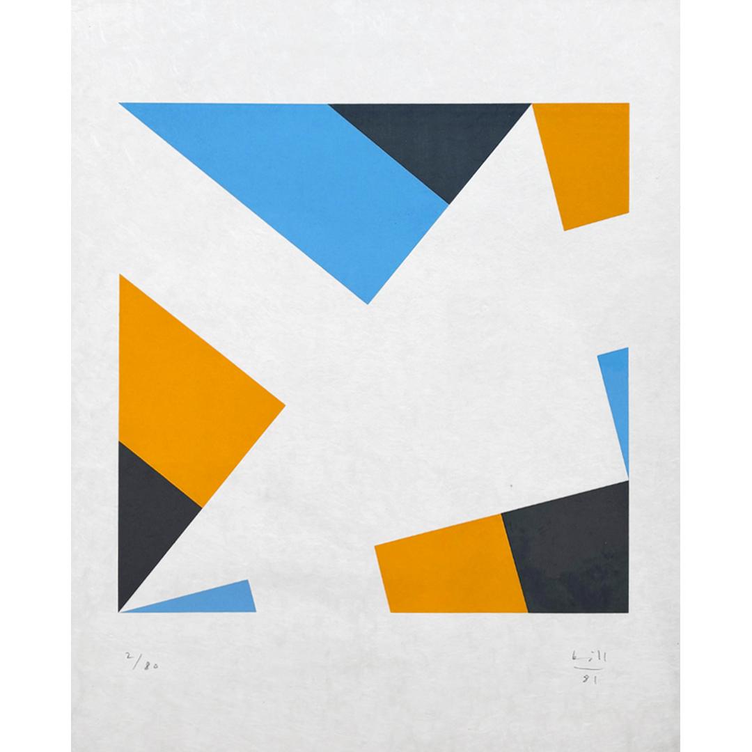Komposition by Max Bill, 1981