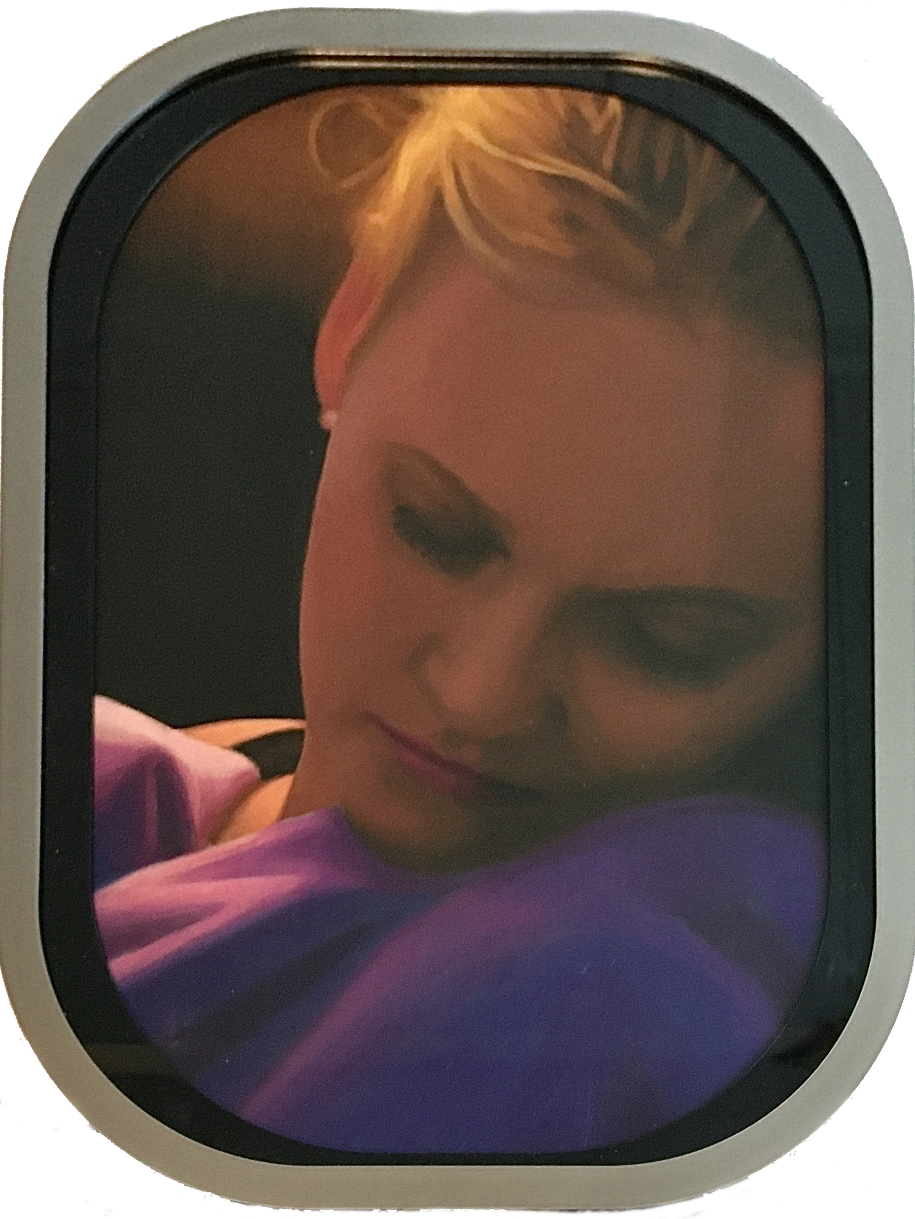 Plane Window #4 by Maxim Wakultschik, 2013