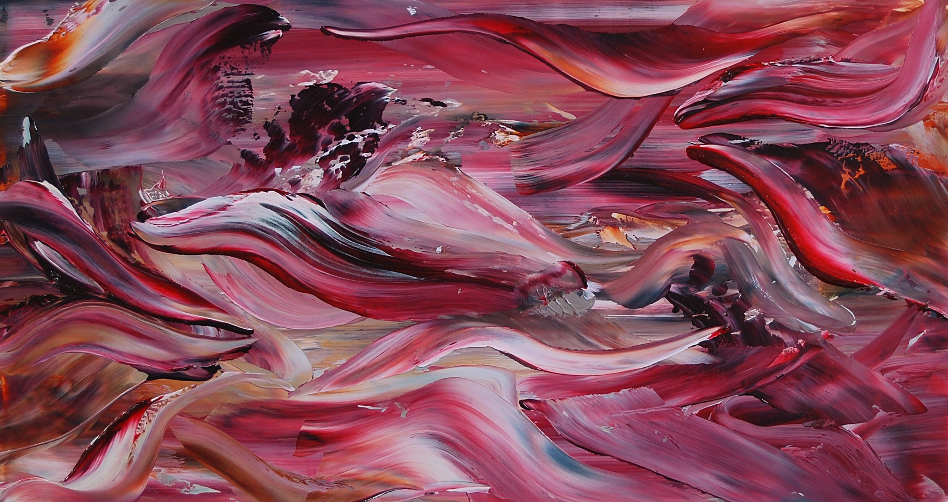 Autumn Leaves Abstraction 2 by Maxwell Stevens, 2020