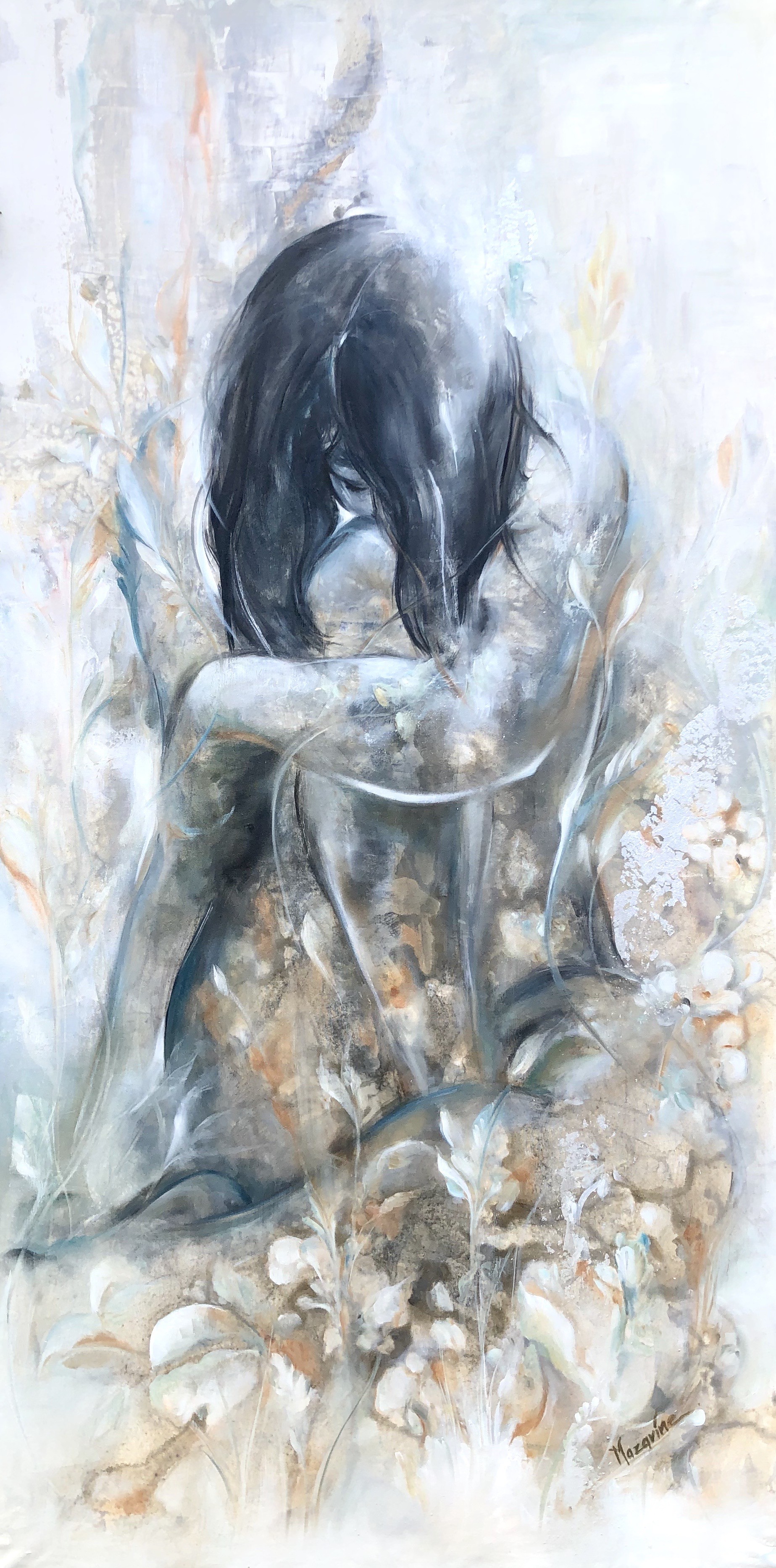 Pensive by Mazarine  Memon, 2020