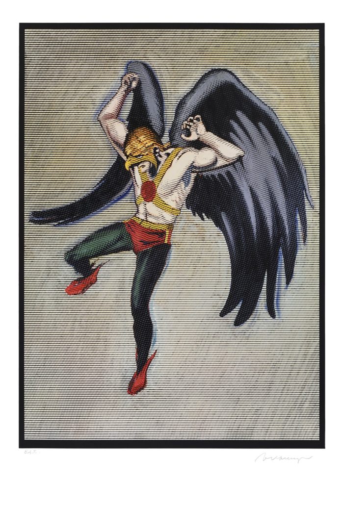 Hawkman by Mel Ramos, 2015