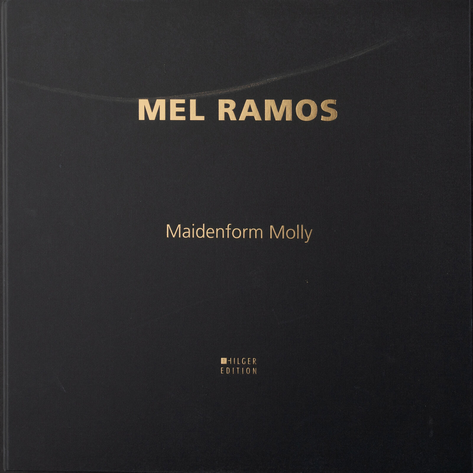 Artwork by Mel Ramos, Maidenform Molly (Lithograph with Gold Leaf), Made of Lithograph 
