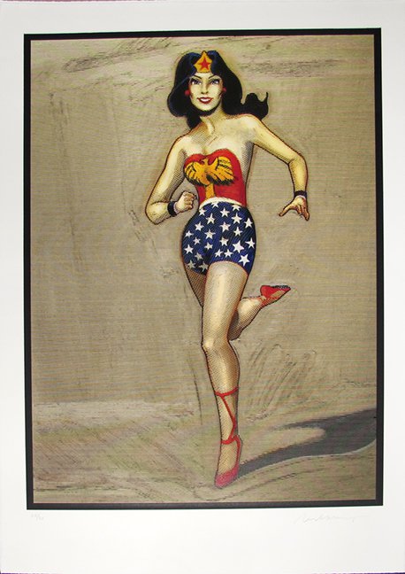 Wonder Woman by Mel Ramos, 2014