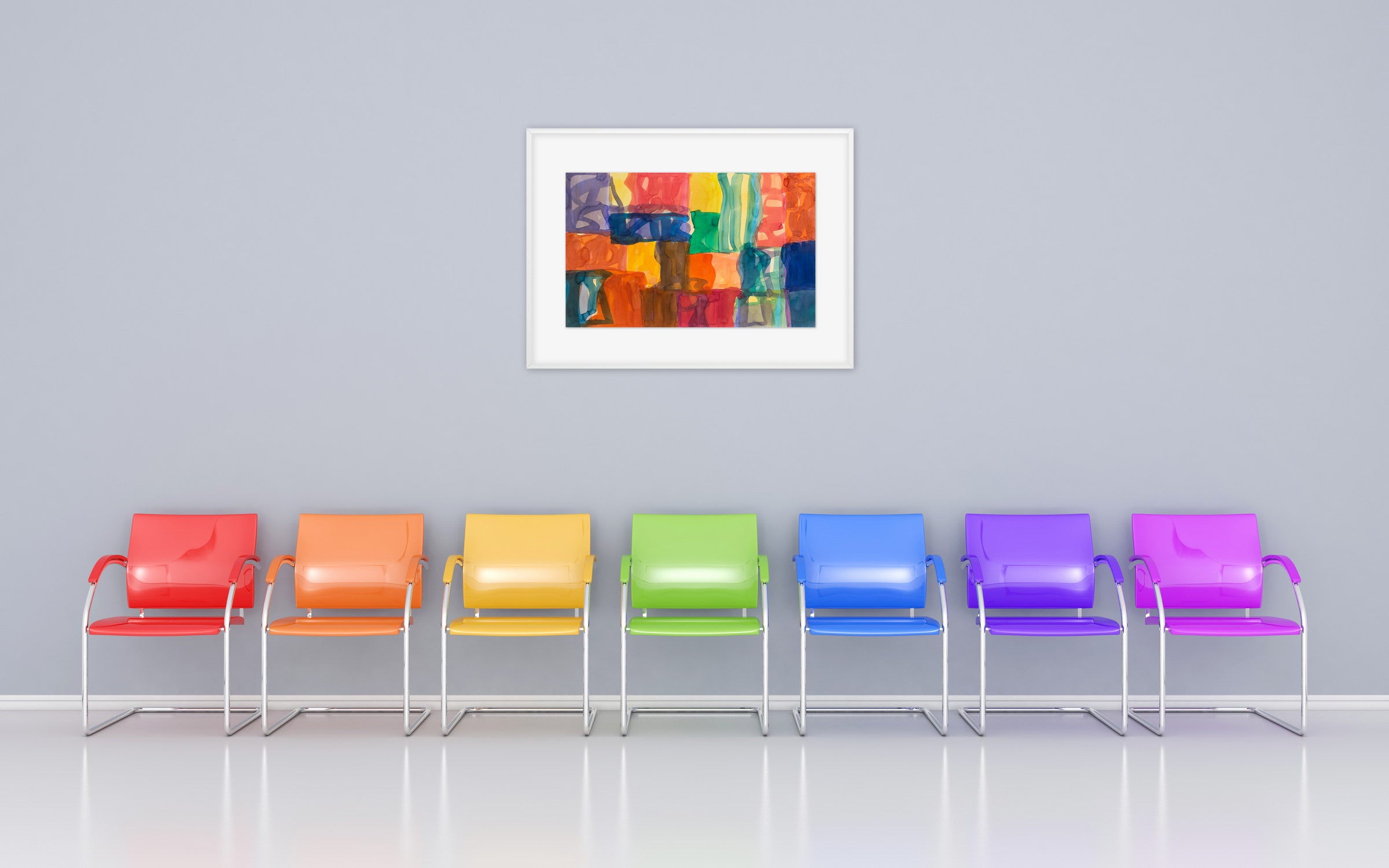 Artwork by Melissa Meyer, Yaddo B, Made of Watercolour on 100% rag hot press paper 